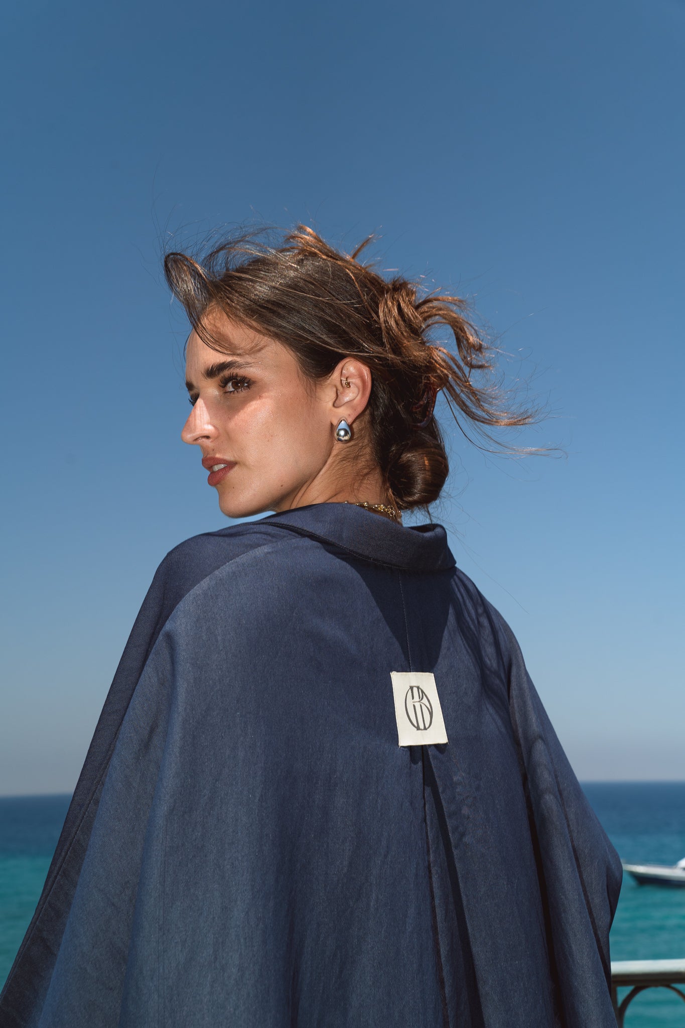 Salt Air Shirt in Blue Denim