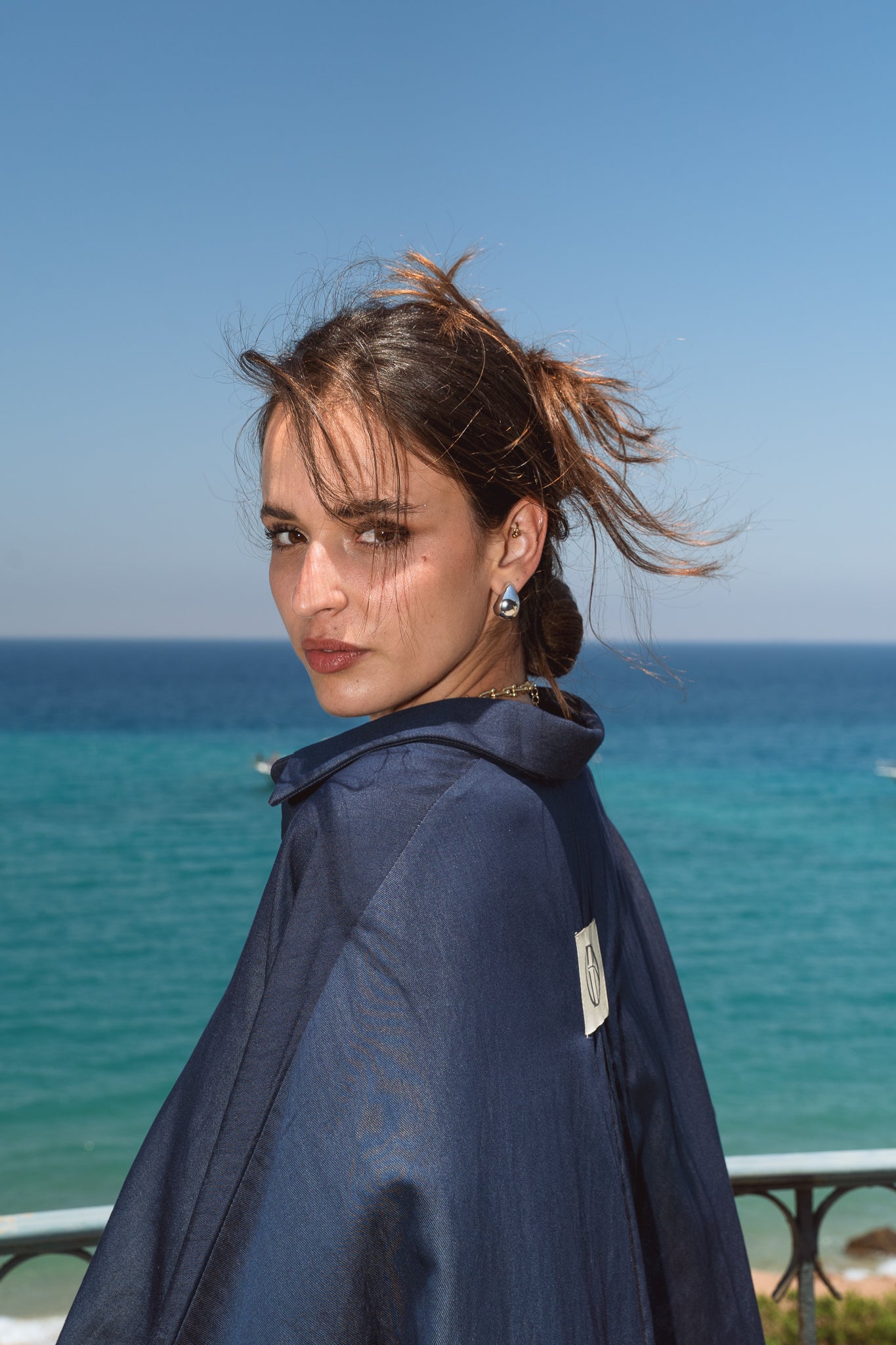 Salt Air Shirt in Blue Denim