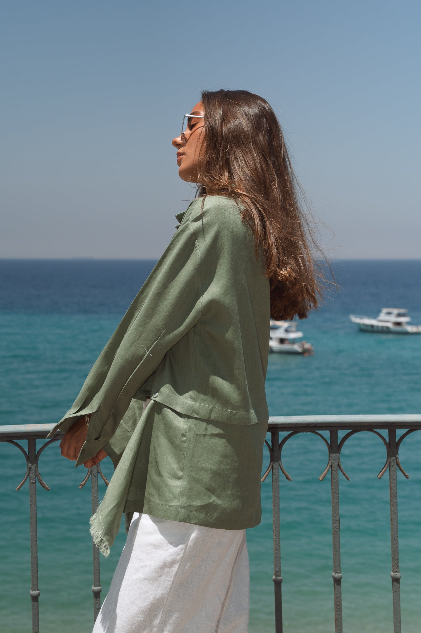 Golden Muse in Olive