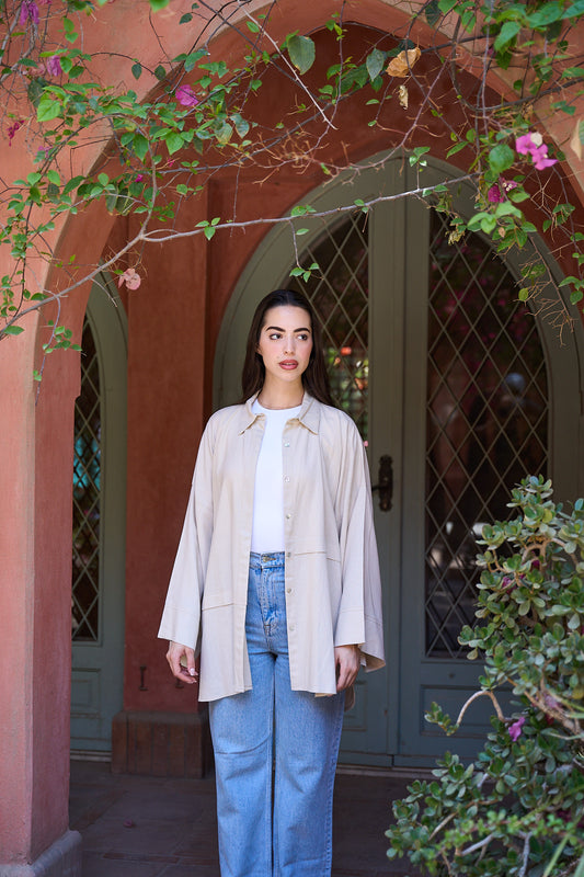 CELIA Shirt in Beige