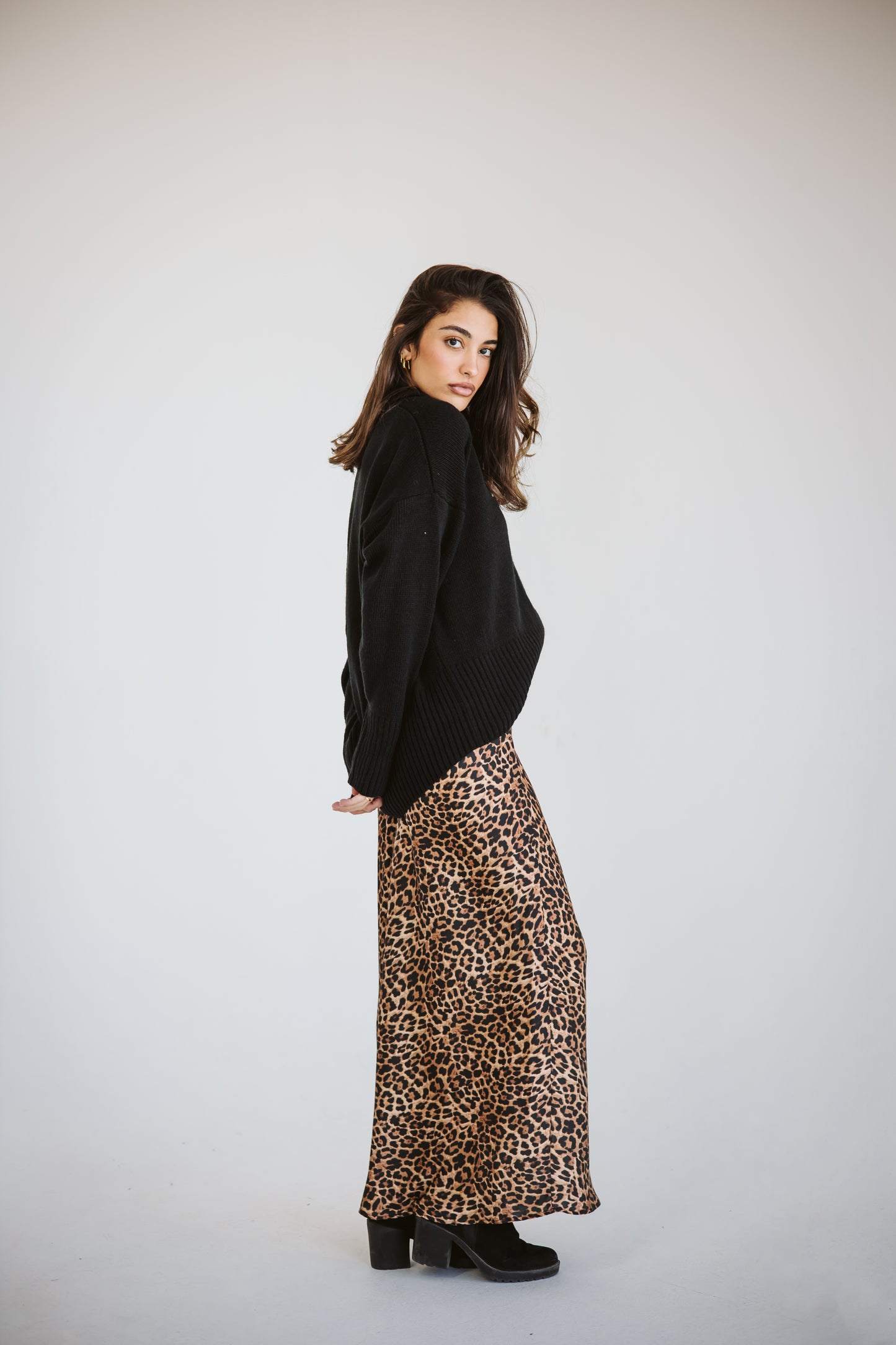 Leopard skirt