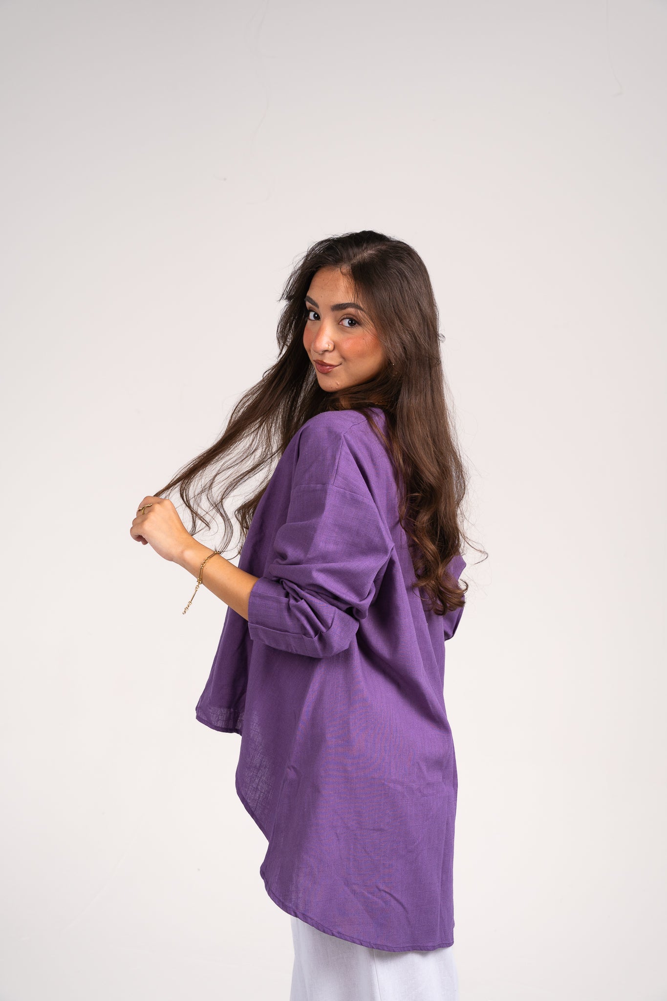 Everyday blouse in Purple