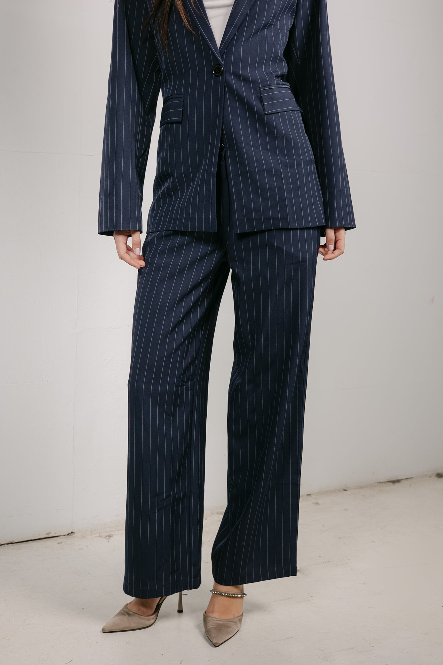 Big Girl Blazer Set in Navy