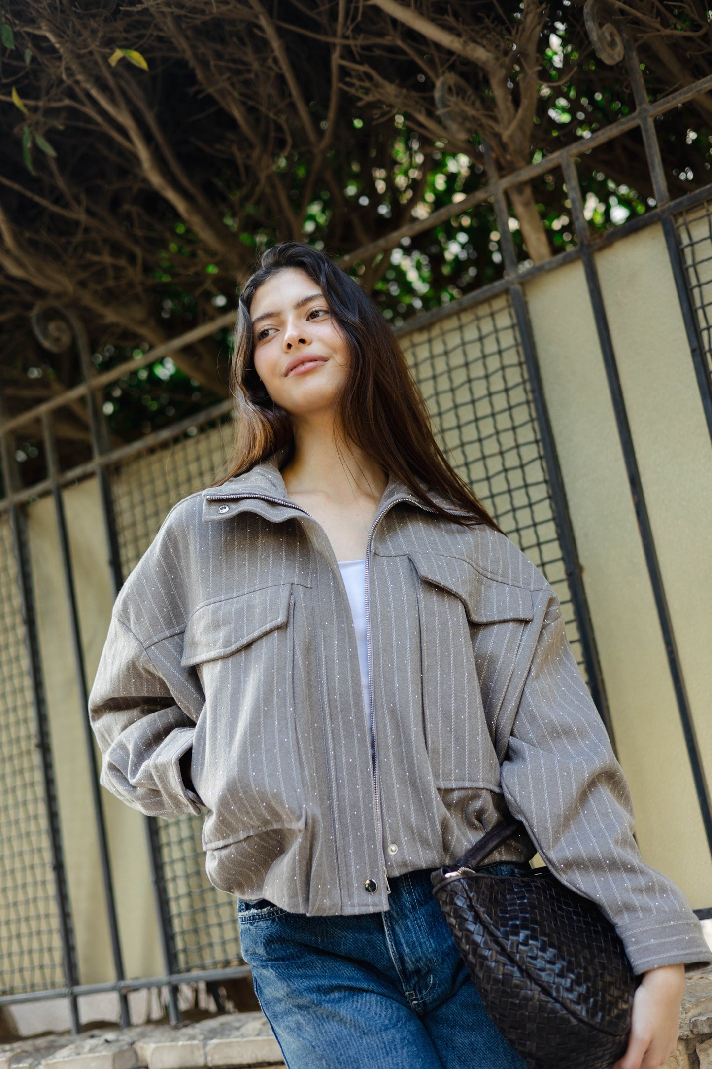 Star Daze Jacket in Cafe