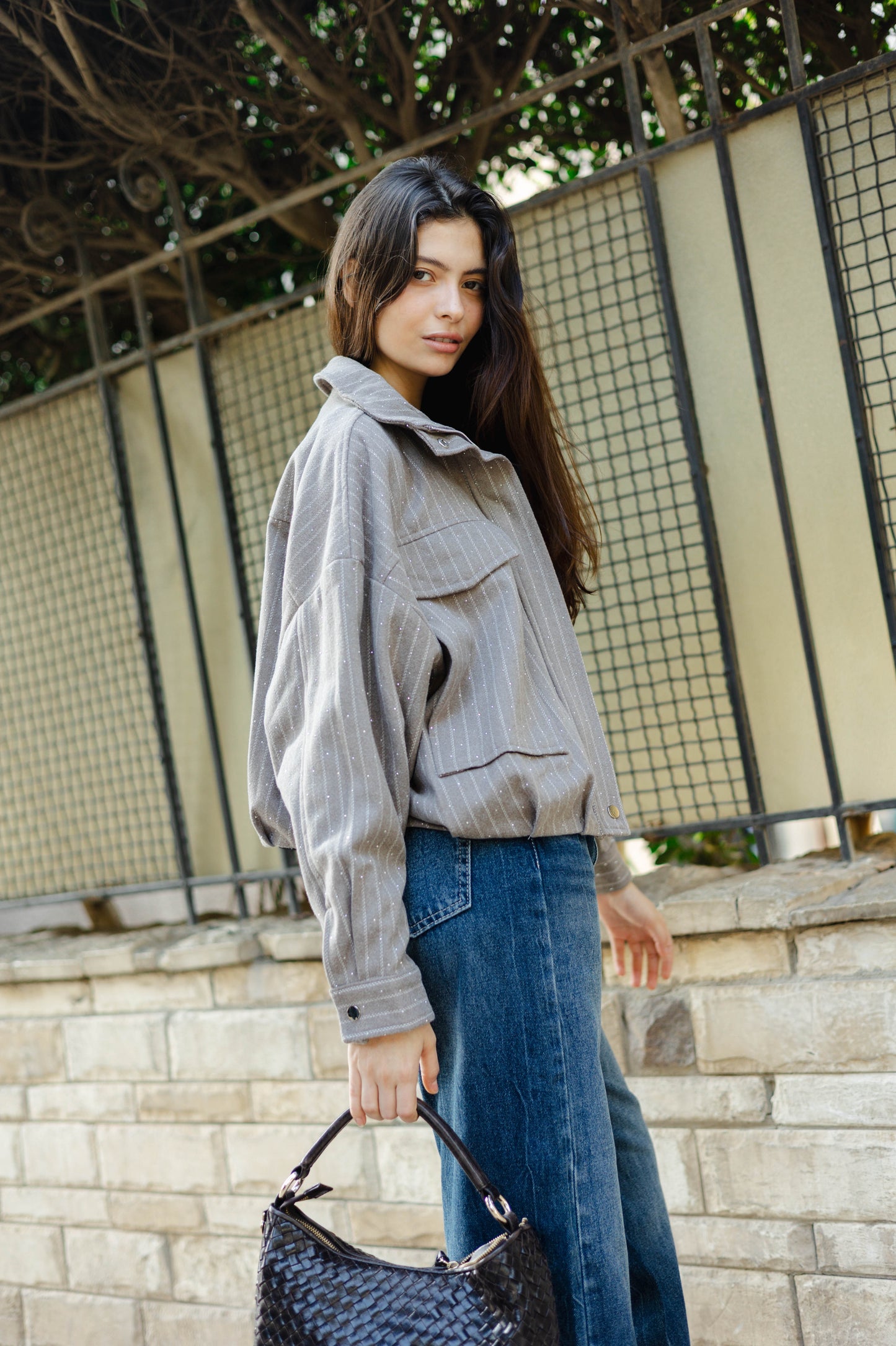 Star Daze Jacket in Cafe