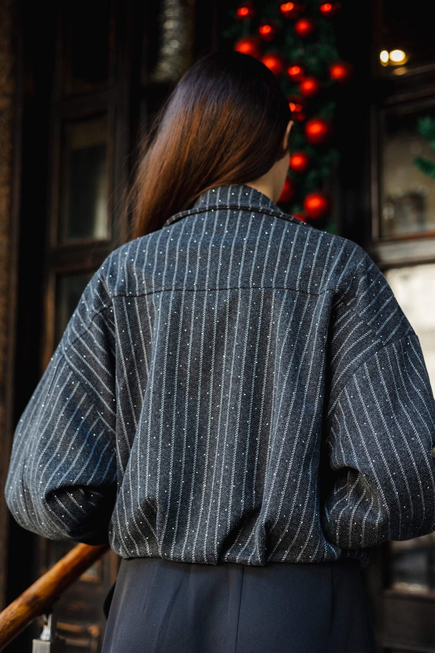 Star Daze Jacket in Dark Grey