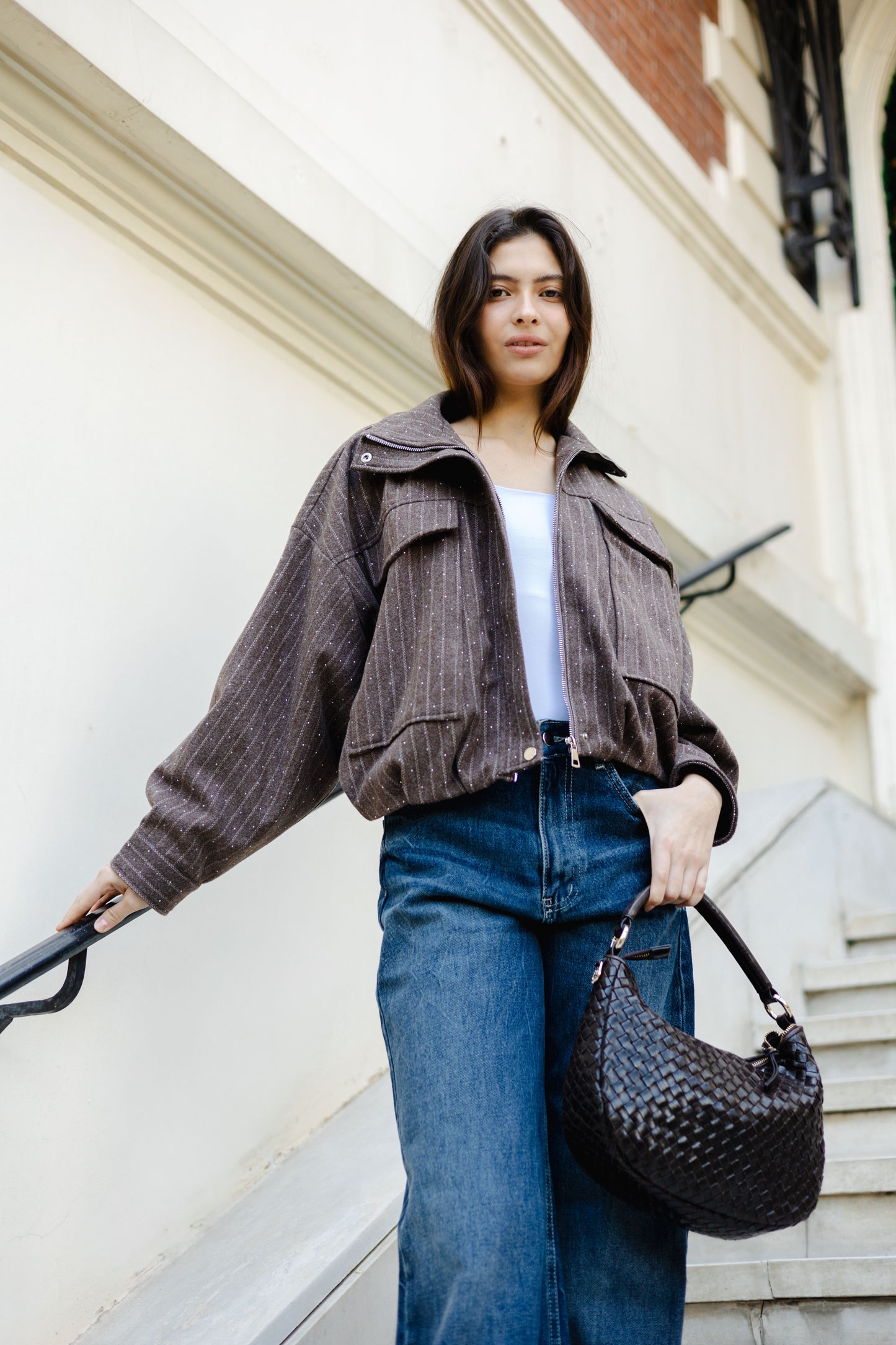 Star Daze Jacket in Brown