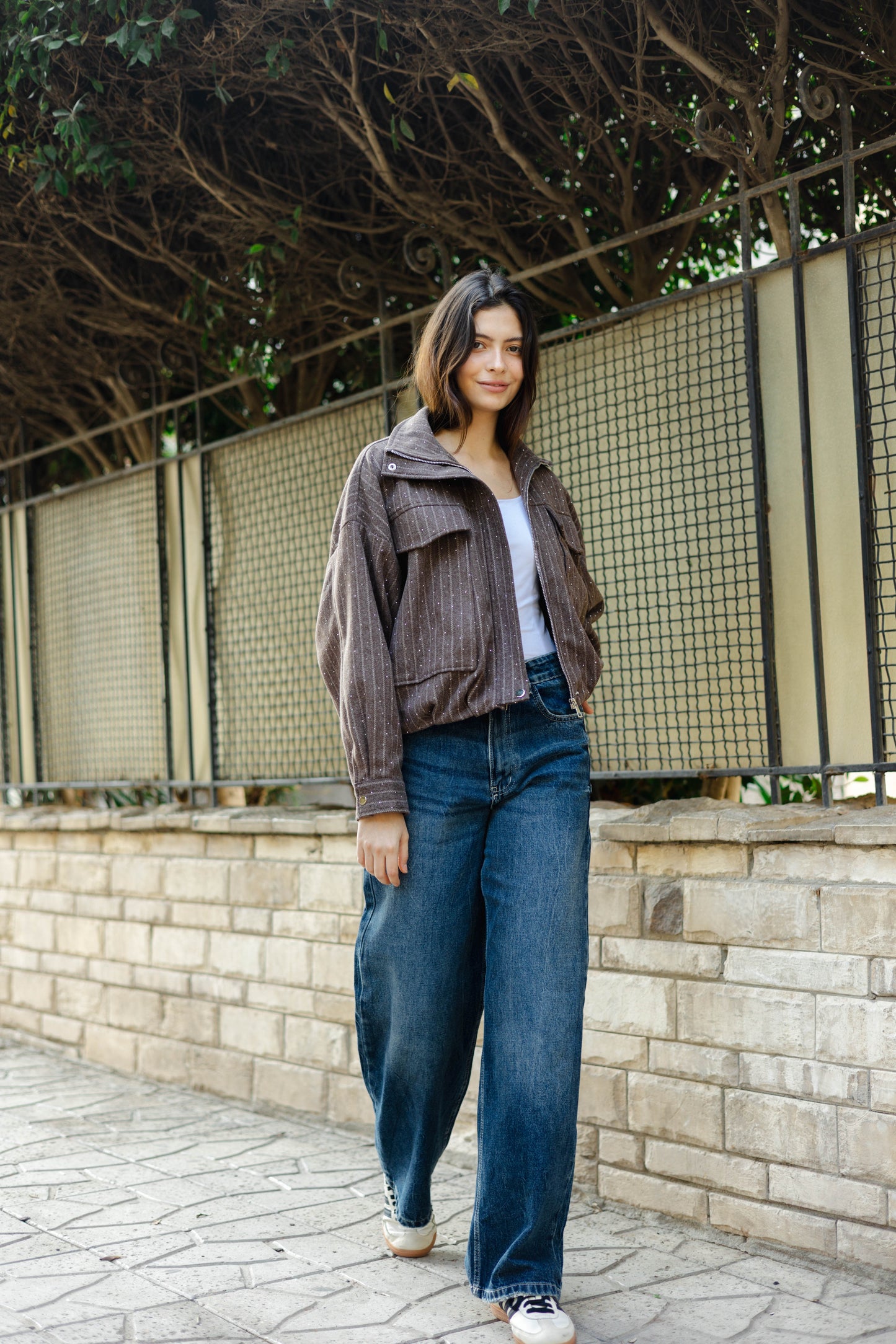 Star Daze Jacket in Brown