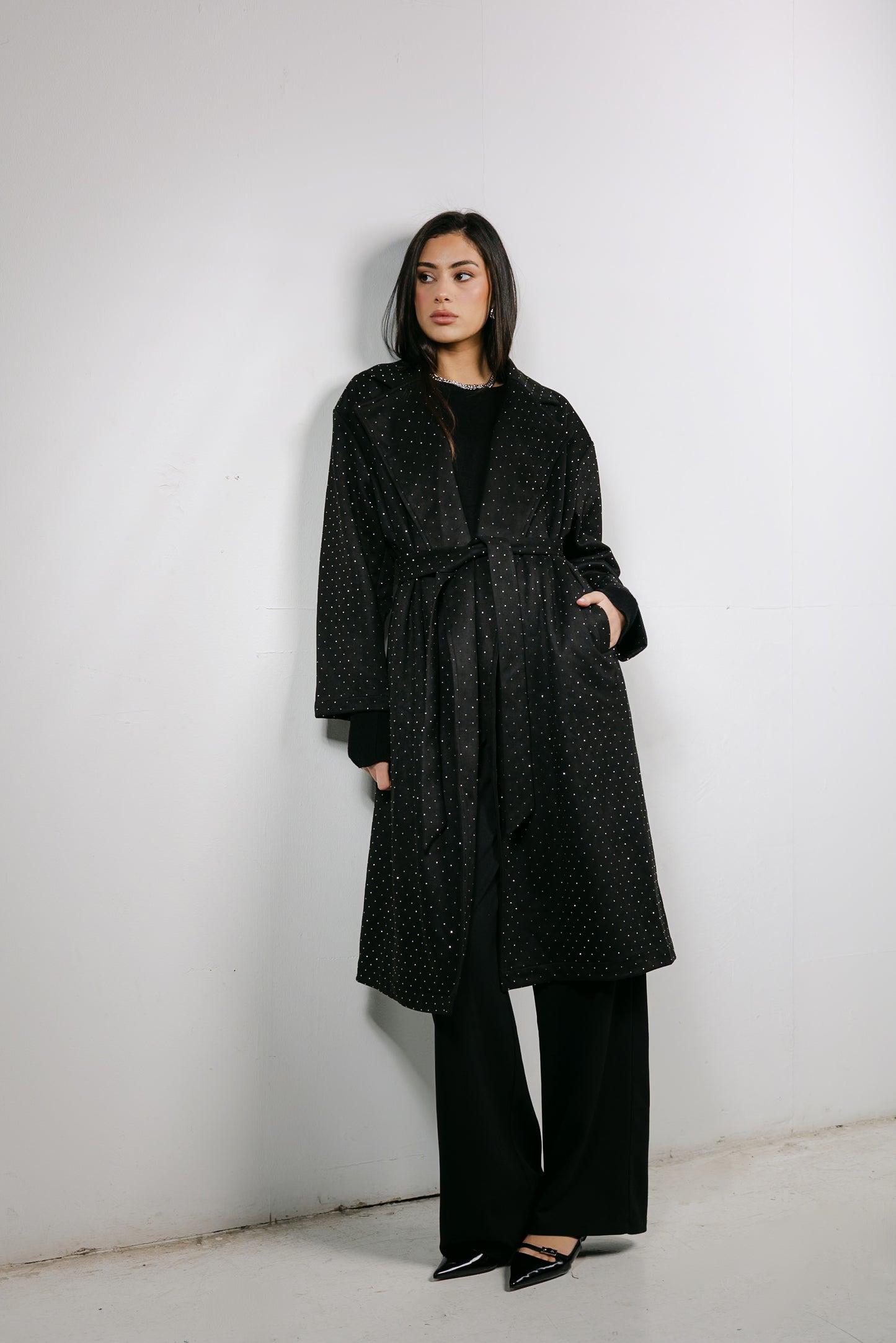 Parisian Trench Coat in Black