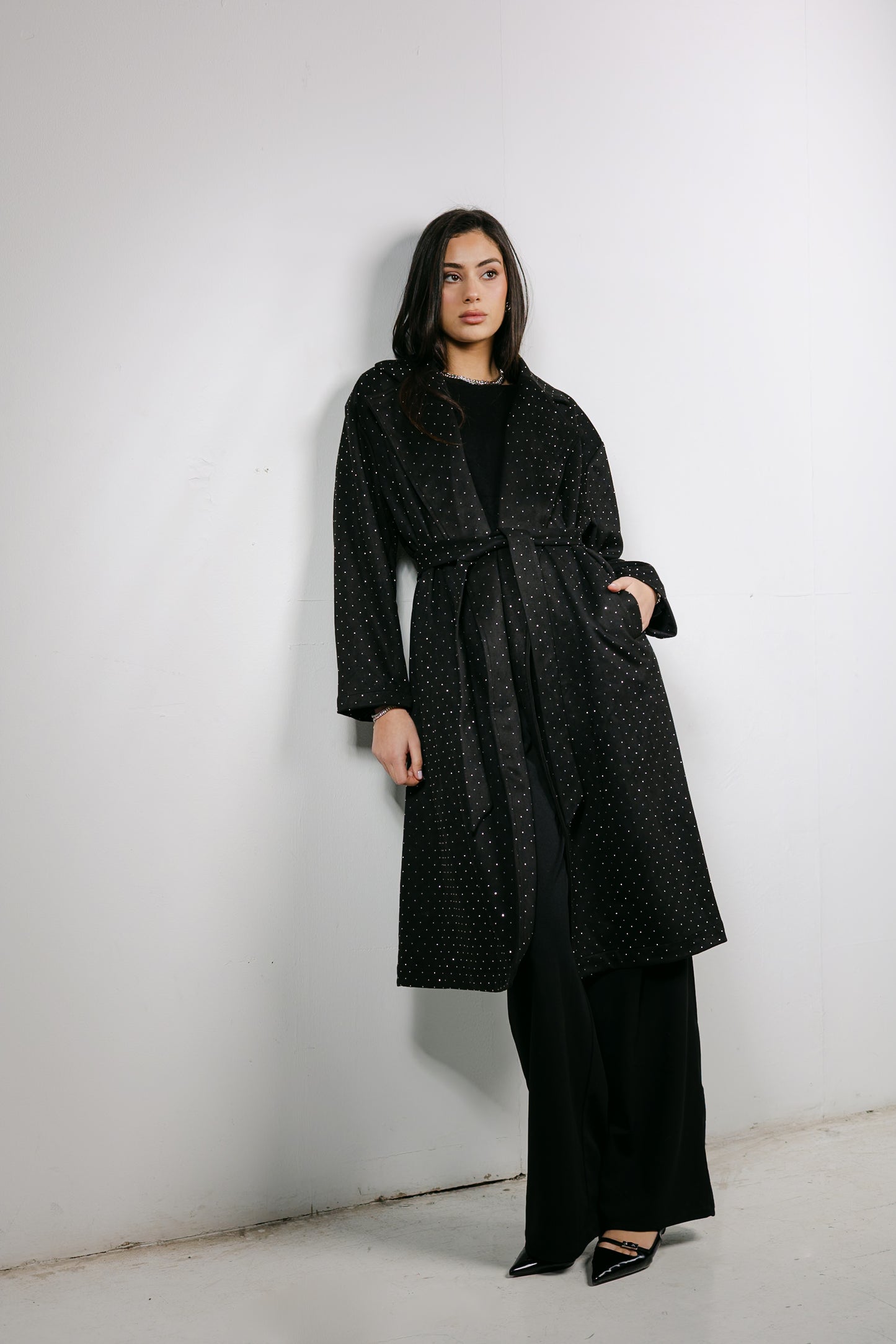 Parisian Trench Coat in Black