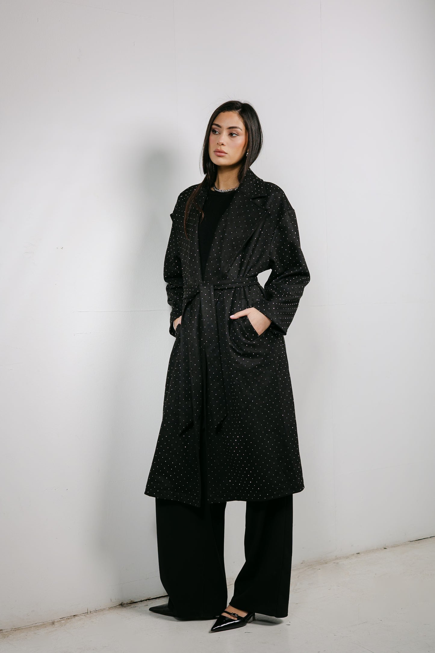 Parisian Trench Coat in Black