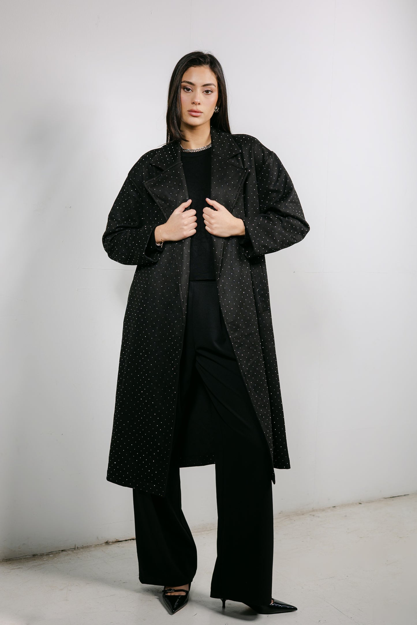 Parisian Trench Coat in Black