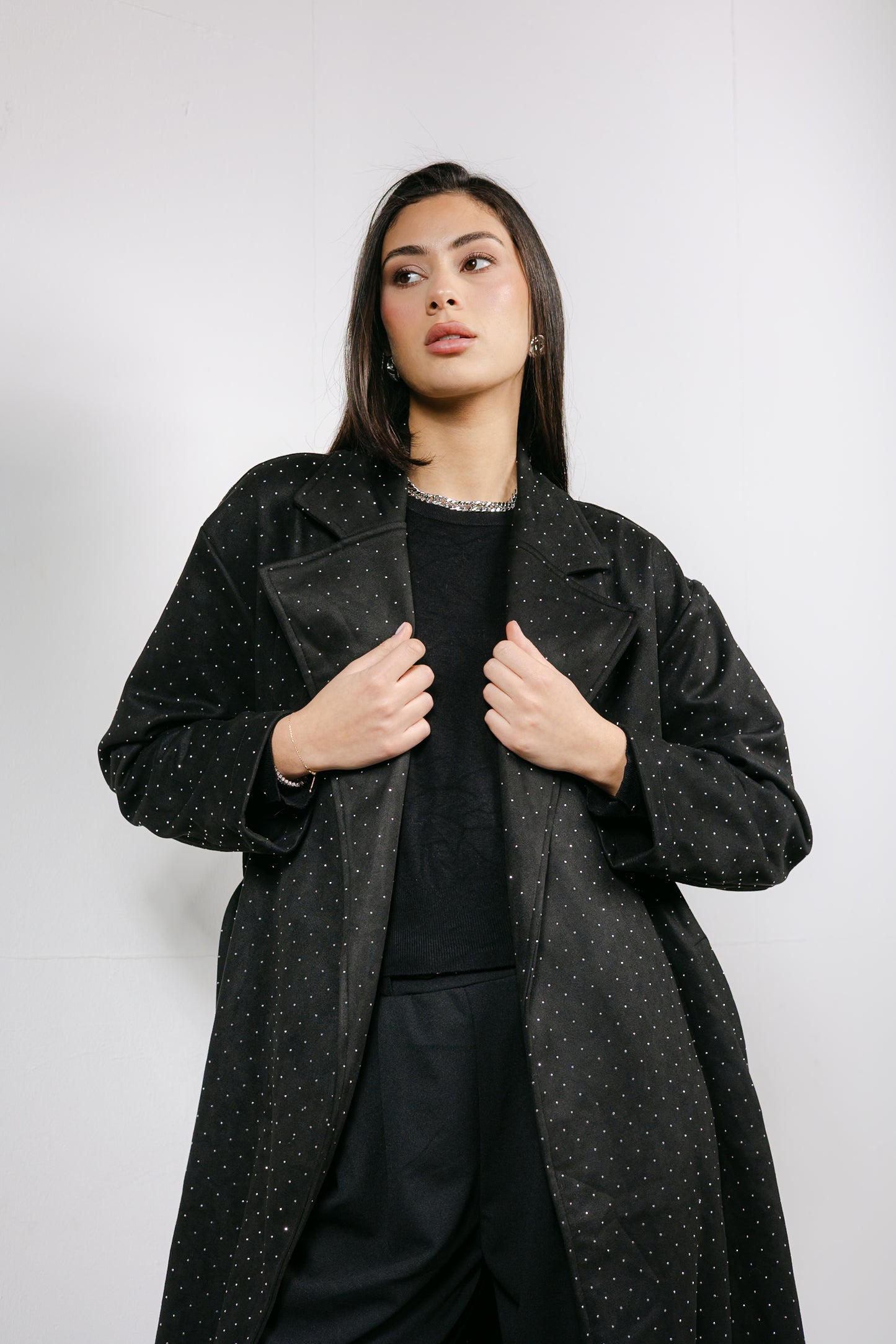 Parisian Trench Coat in Black