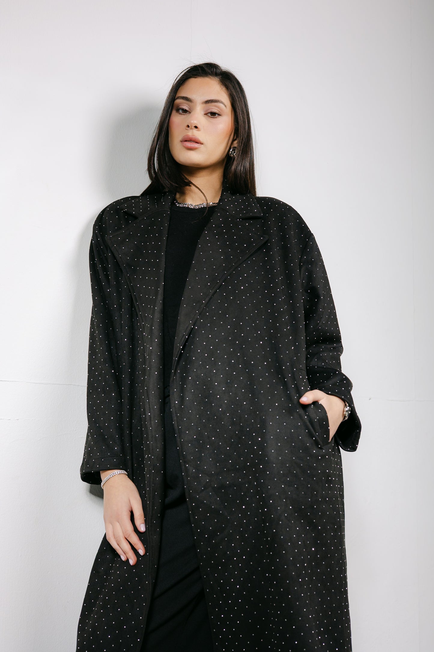 Parisian Trench Coat in Black
