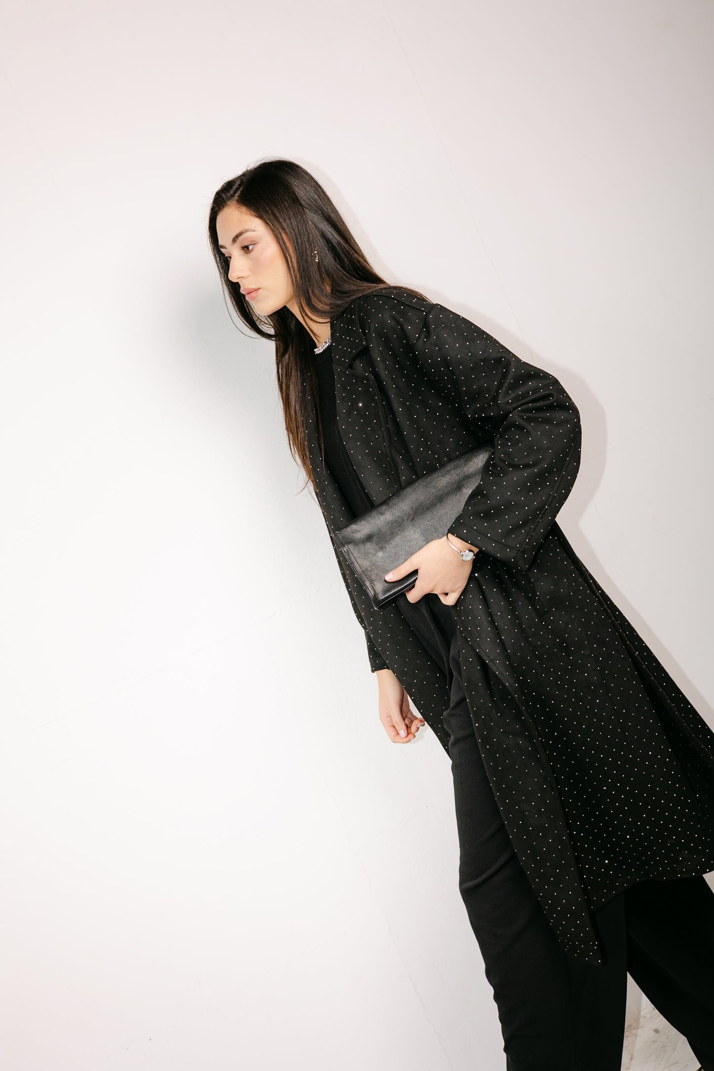 Parisian Trench Coat in Black