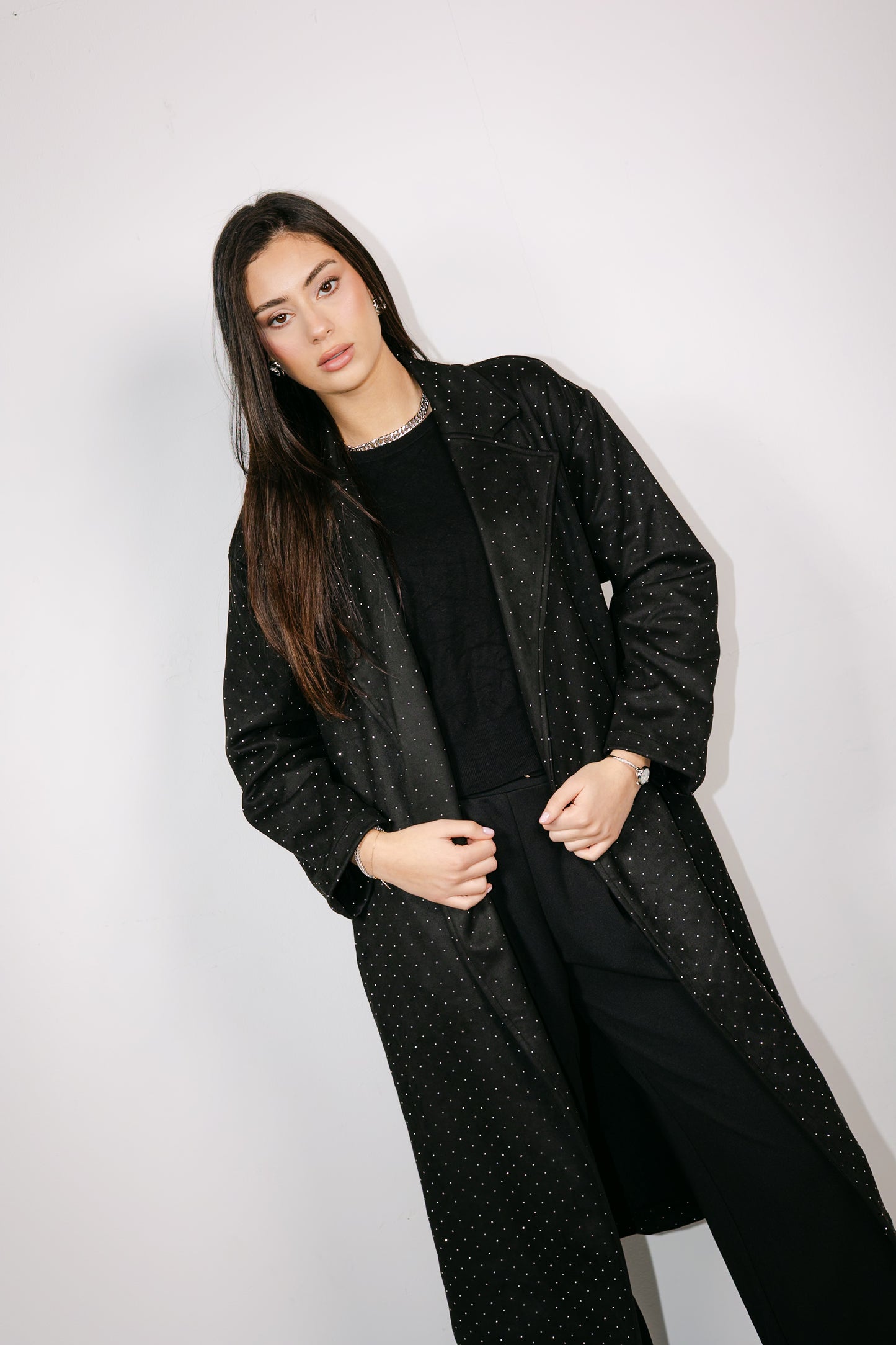 Parisian Trench Coat in Black