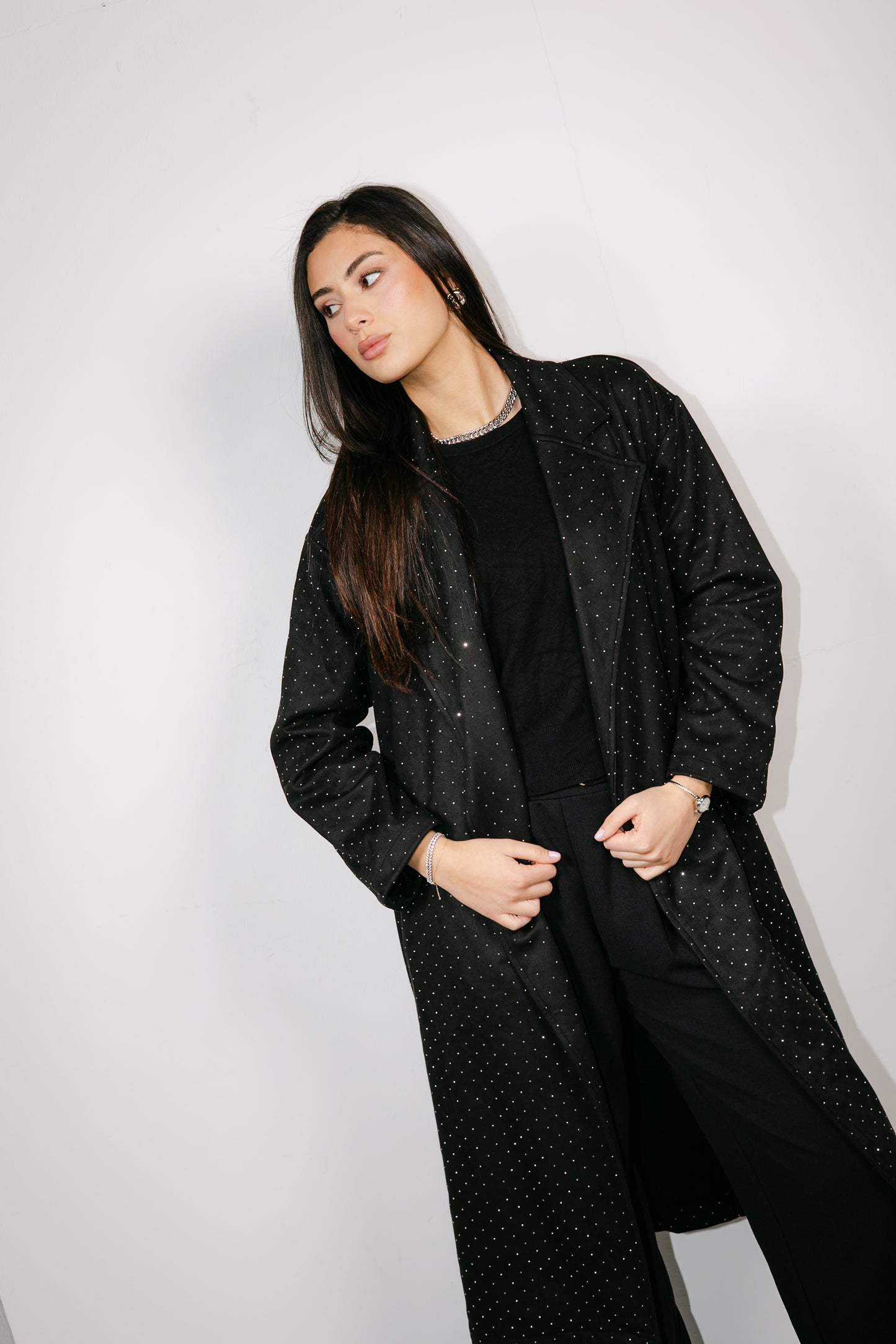 Parisian Trench Coat in Black
