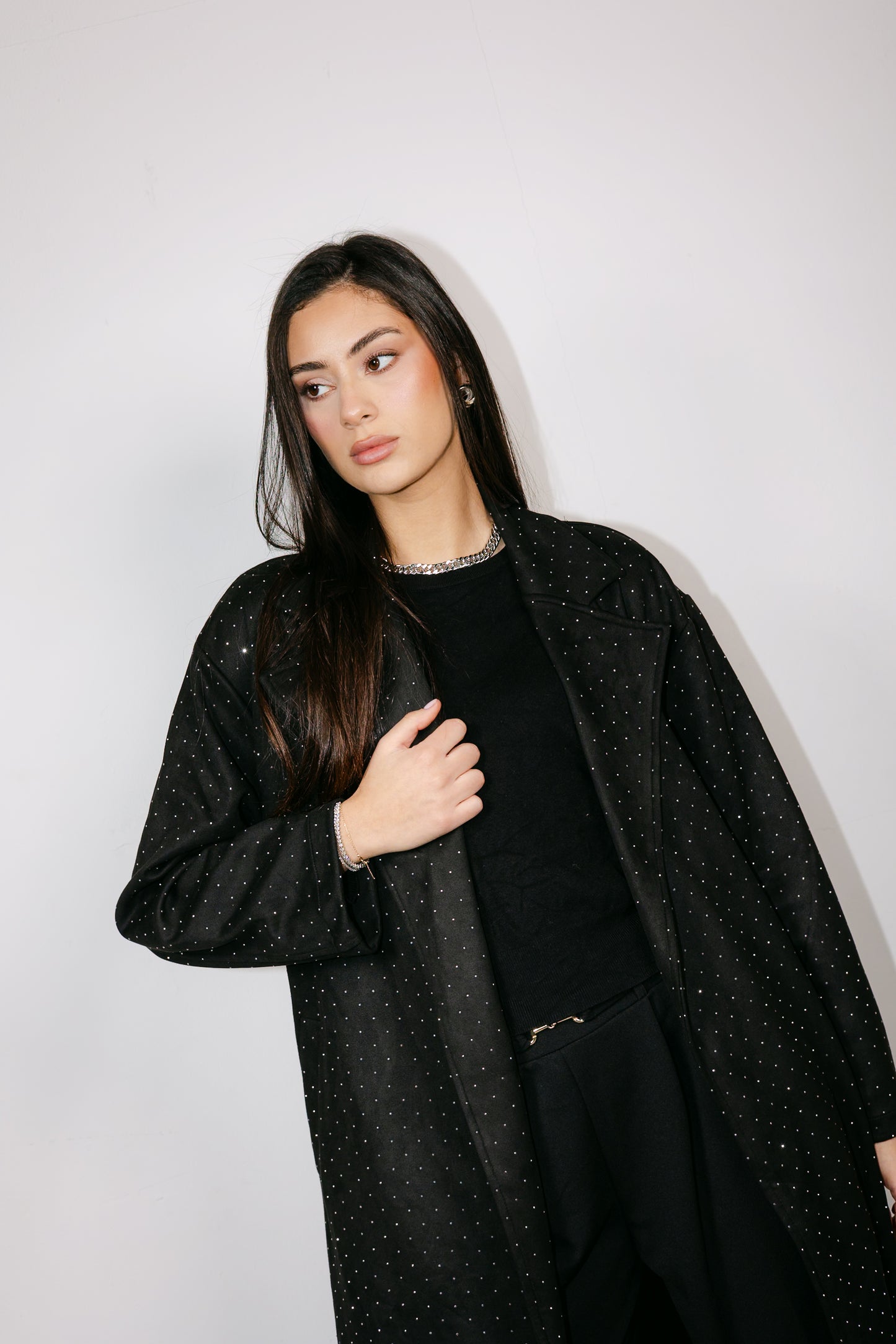 Parisian Trench Coat in Black