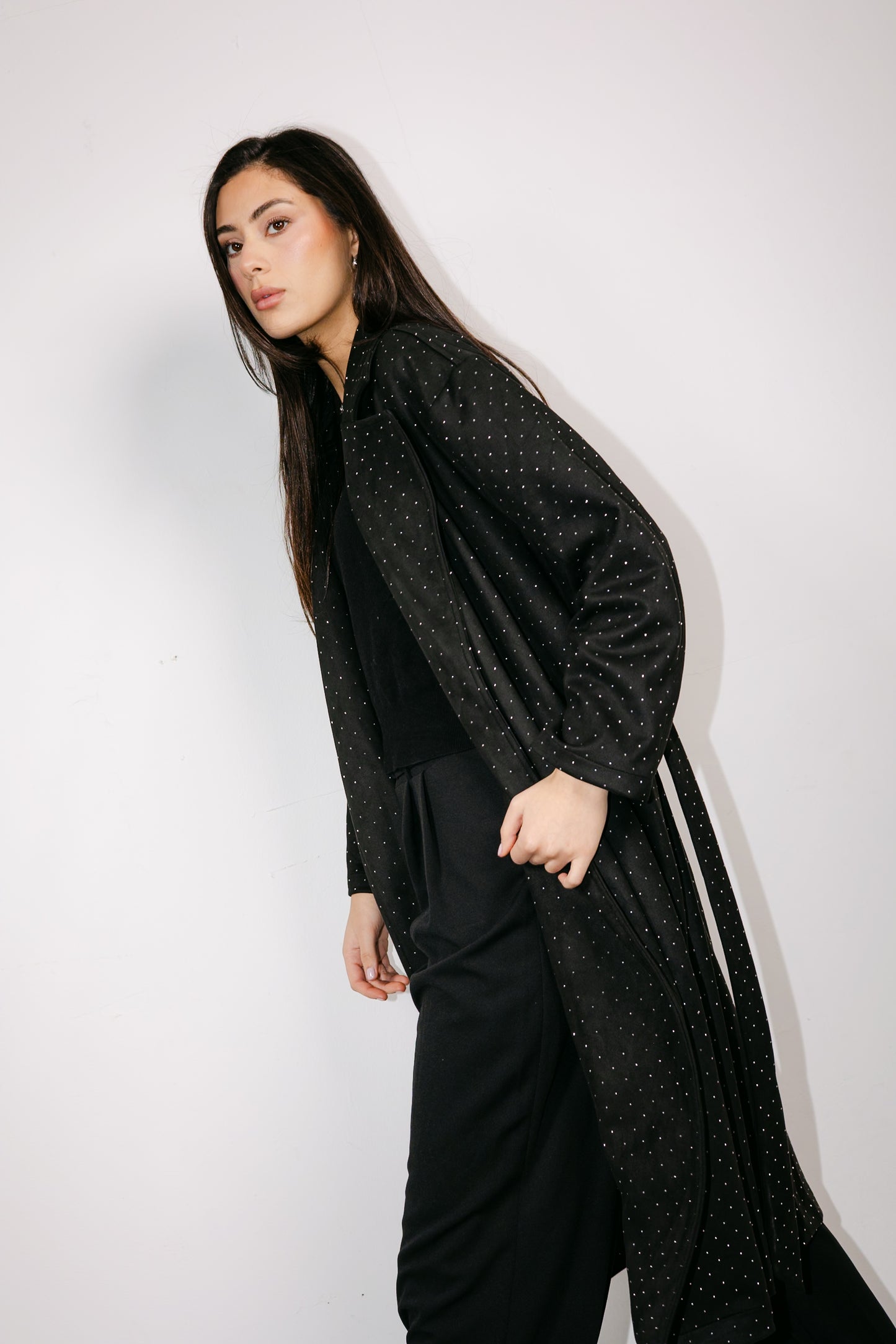 Parisian Trench Coat in Black