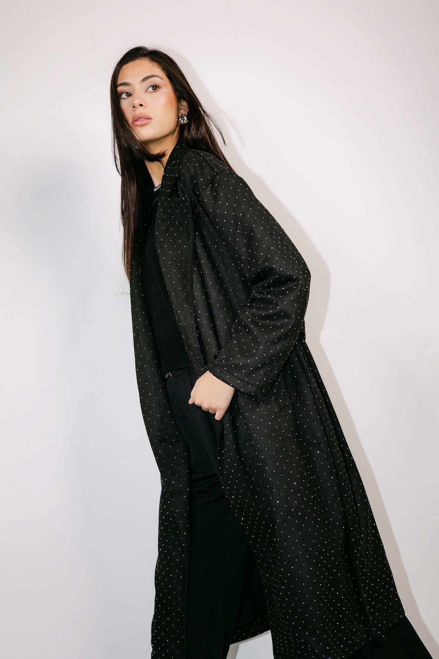 Parisian Trench Coat in Black