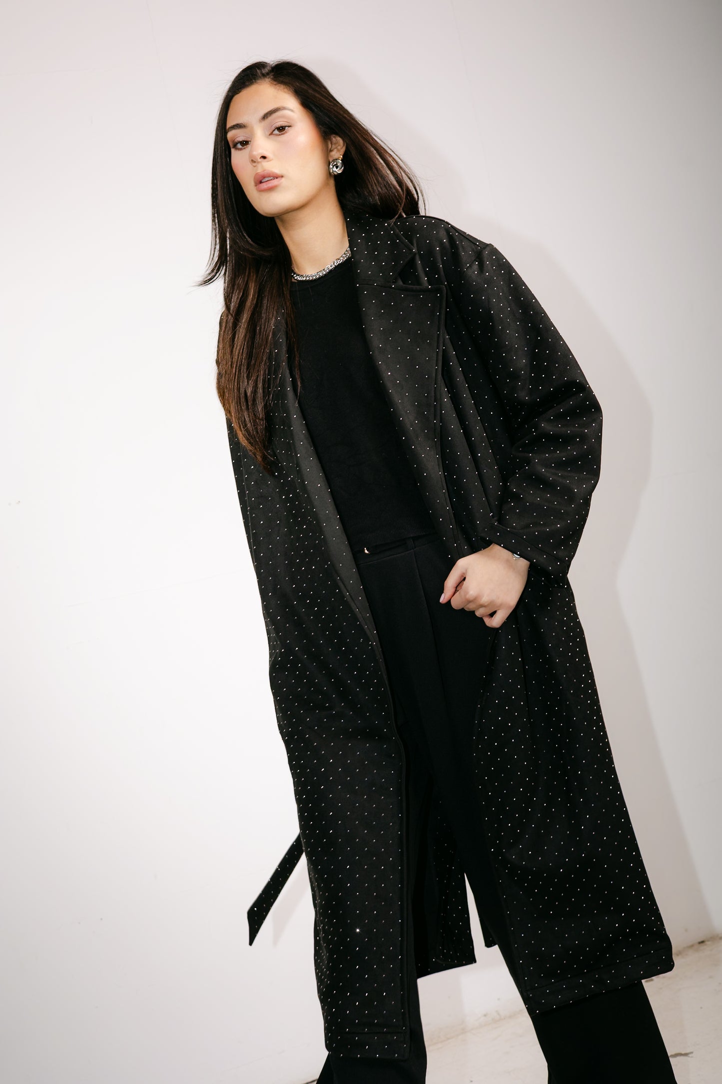 Parisian Trench Coat in Black