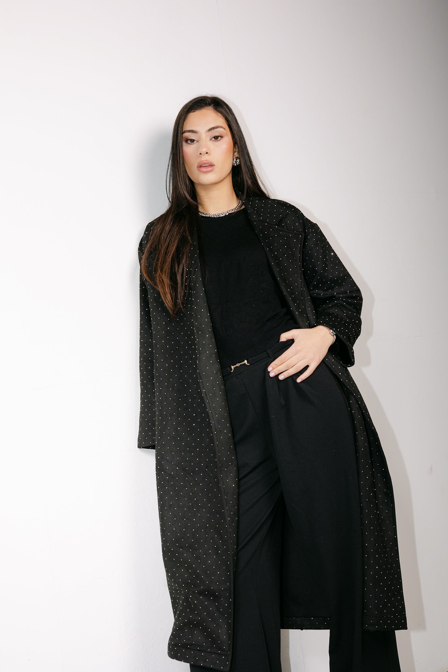 Parisian Trench Coat in Black