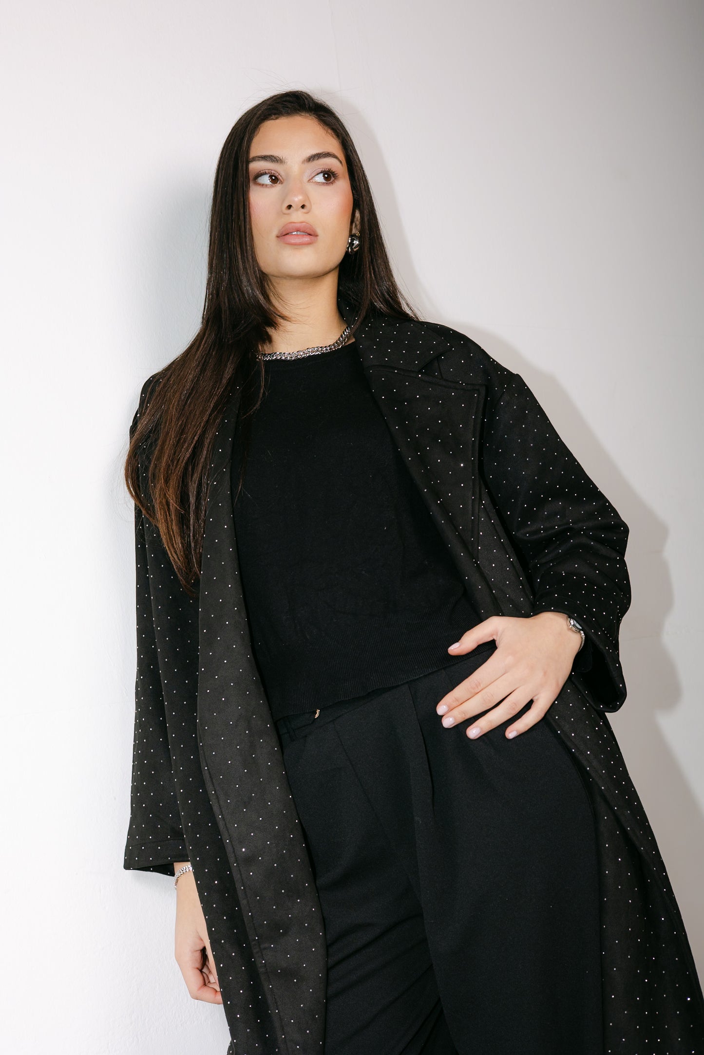 Parisian Trench Coat in Black