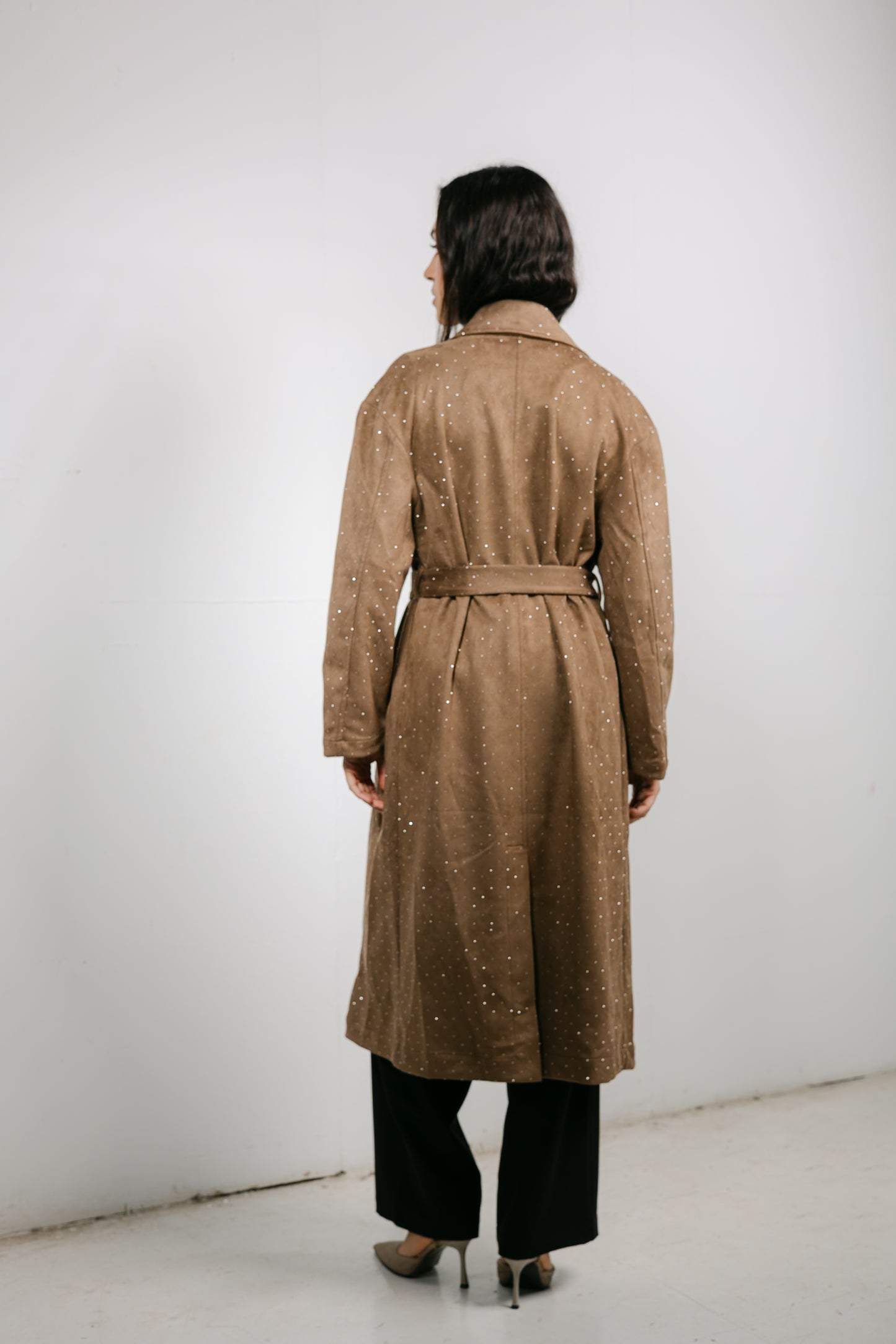 Parisian Trench Coat in Brown