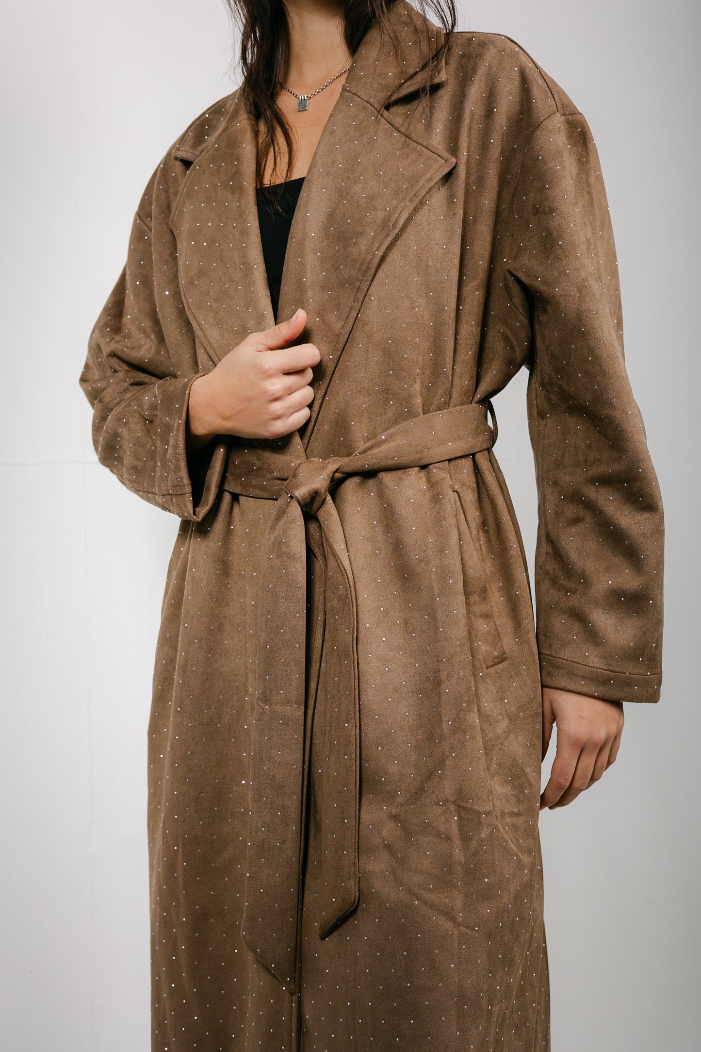 Parisian Trench Coat in Brown