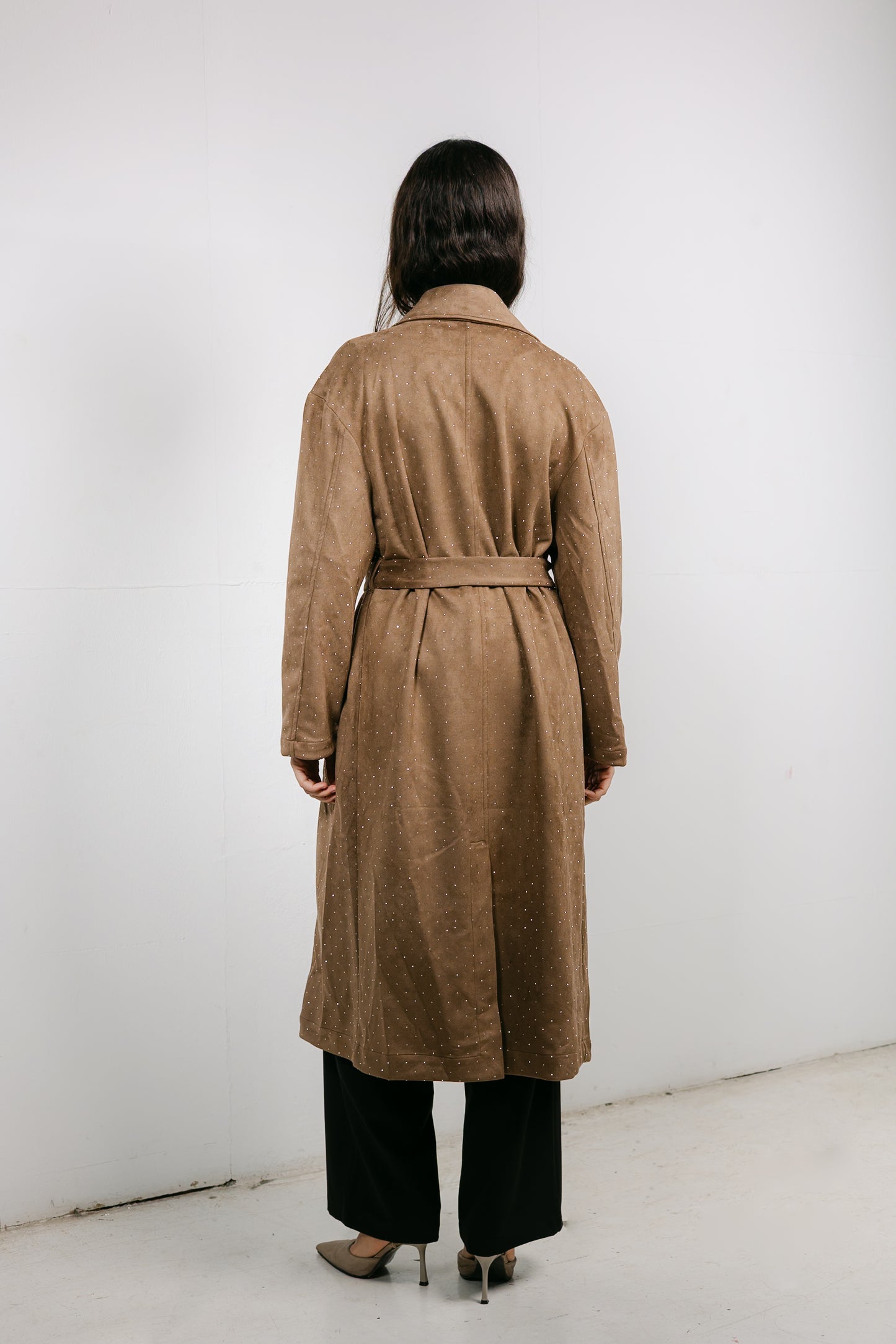 Parisian Trench Coat in Brown