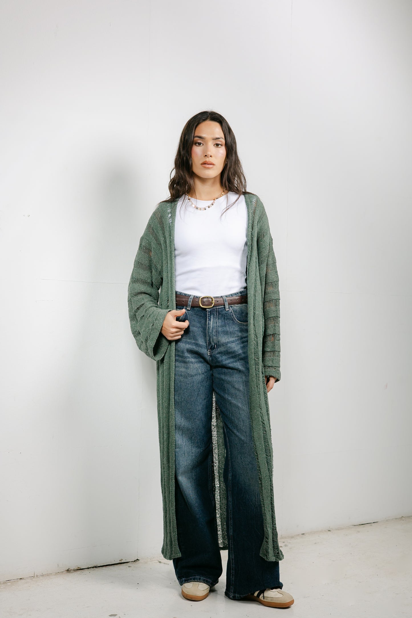 Sweet Attraction Cardigan in Olive