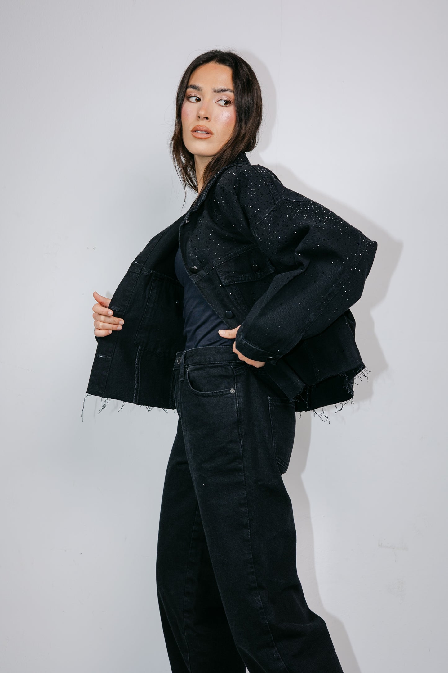 Spotlight Cropped jacket