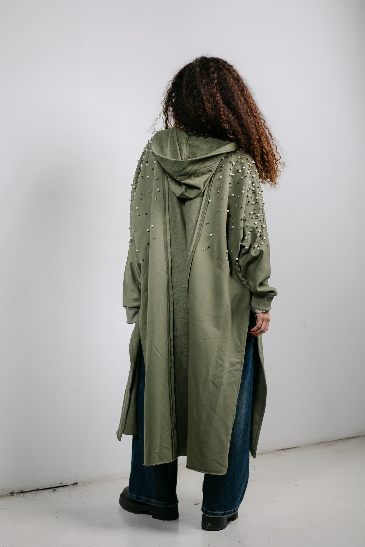 Everlast Cardigan in Olive