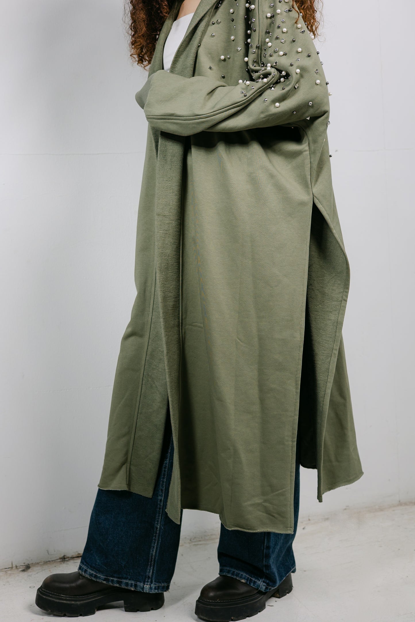 Everlast Cardigan in Olive