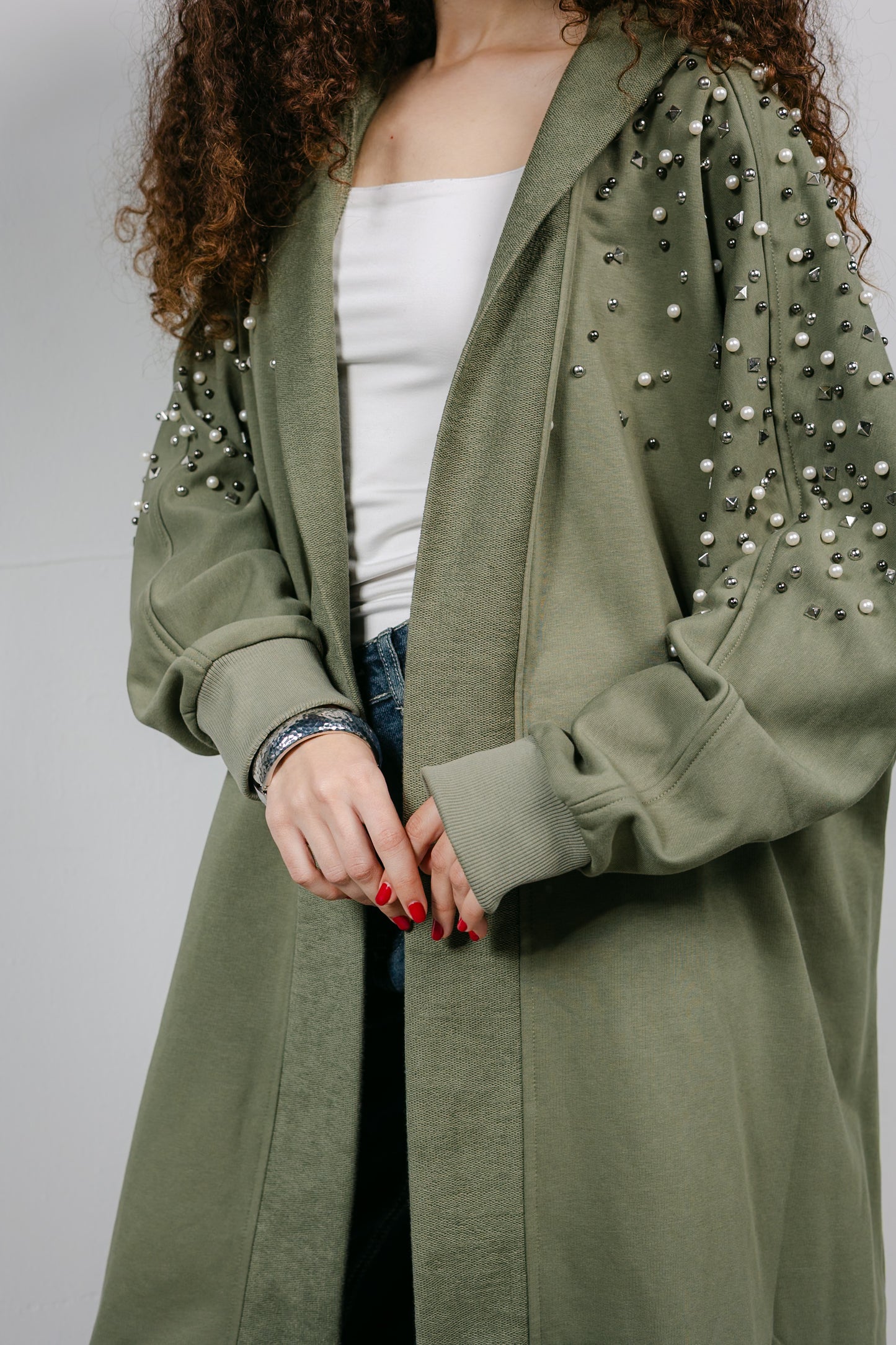 Everlast Cardigan in Olive