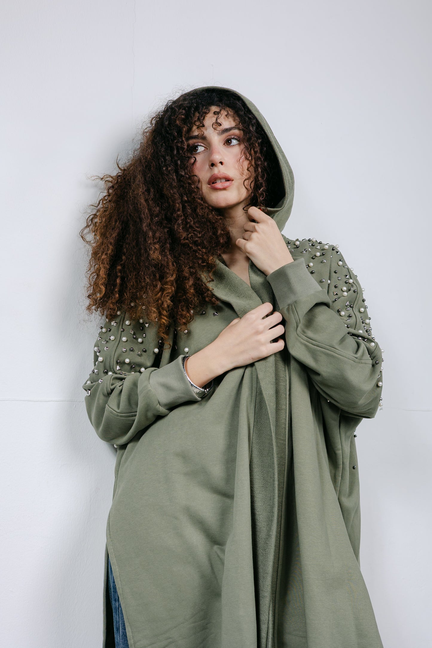 Everlast Cardigan in Olive