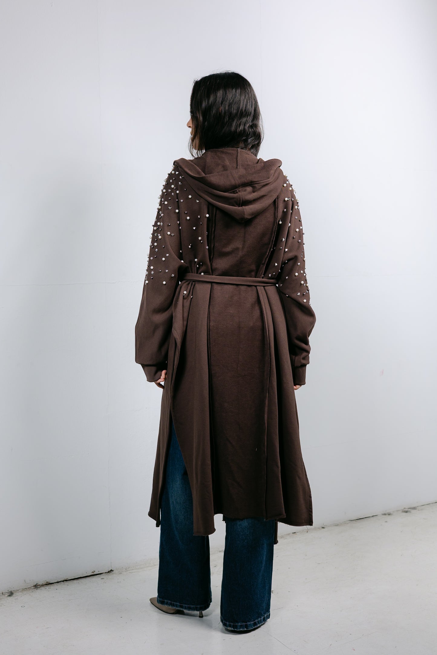 Everlast Cardigan in Brown