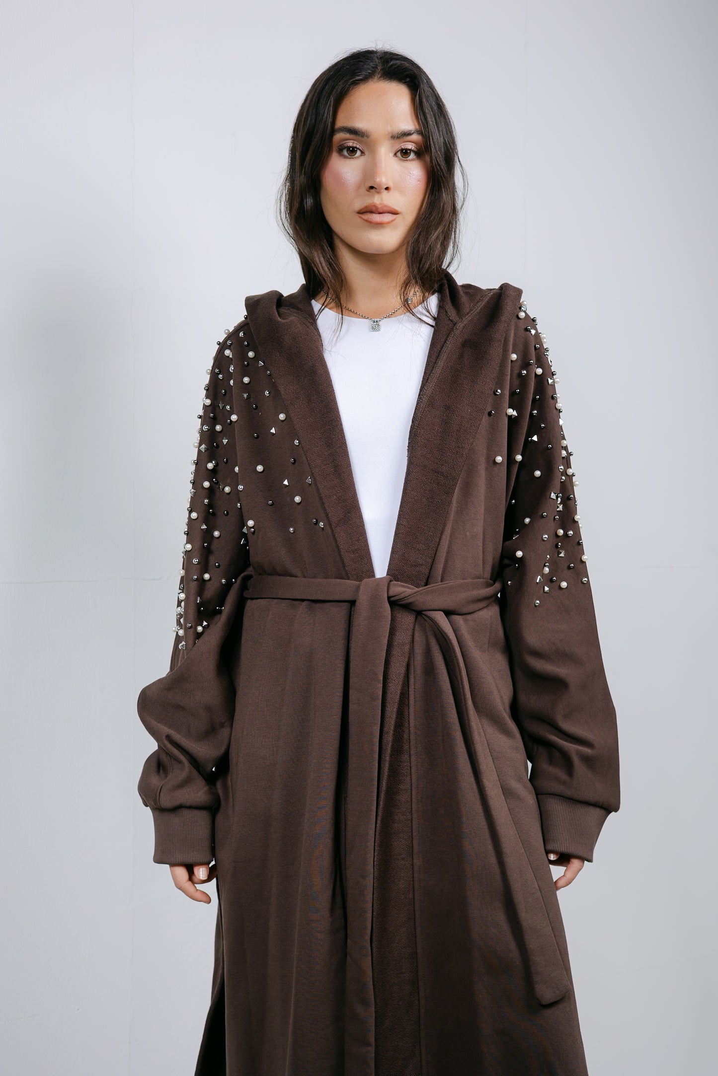 Everlast Cardigan in Brown