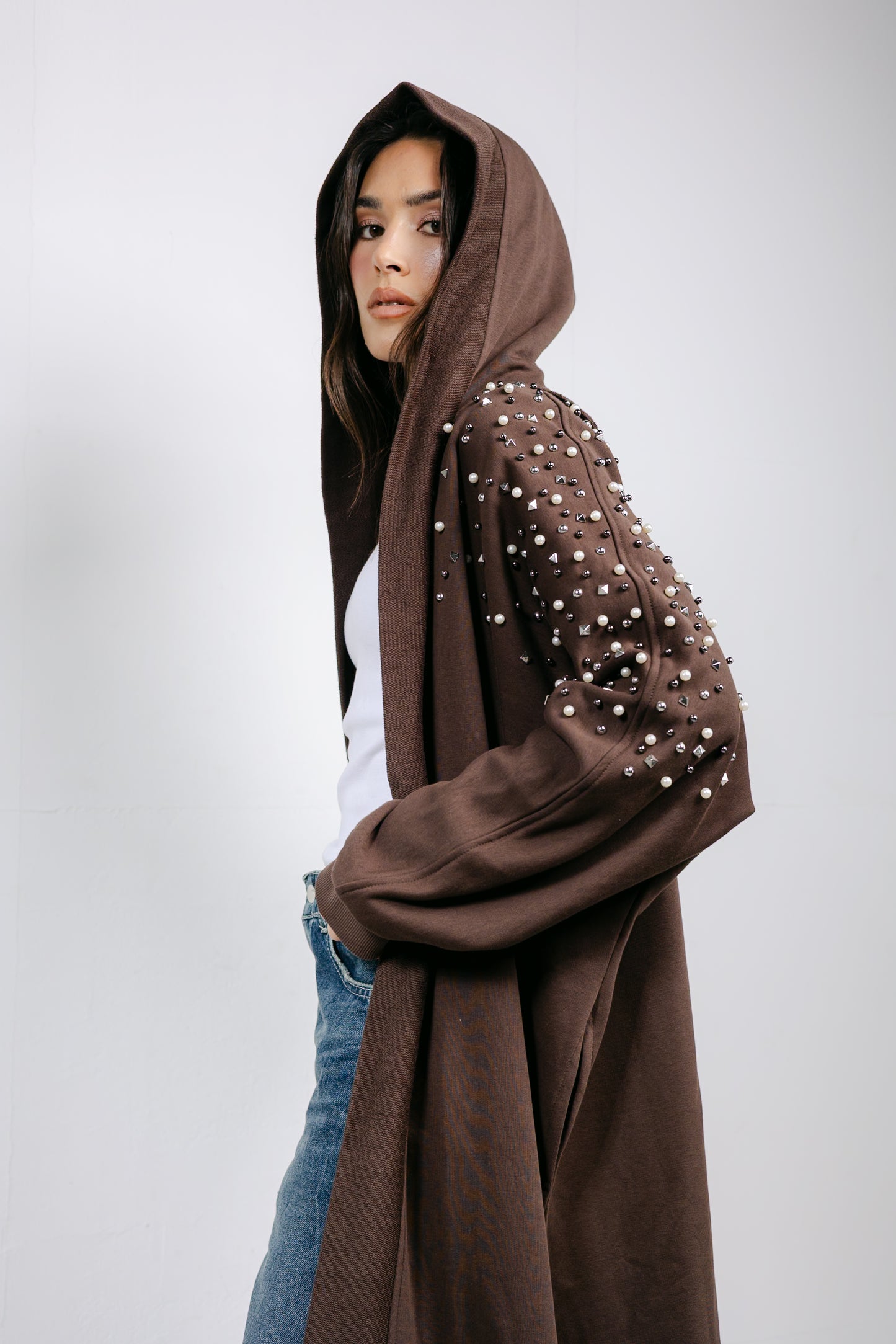 Everlast Cardigan in Brown