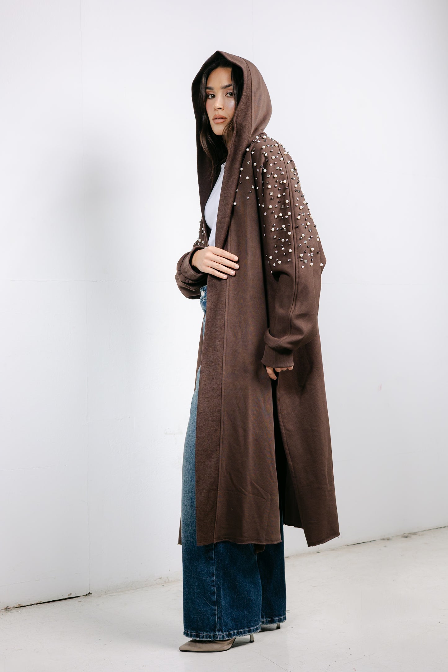 Everlast Cardigan in Brown