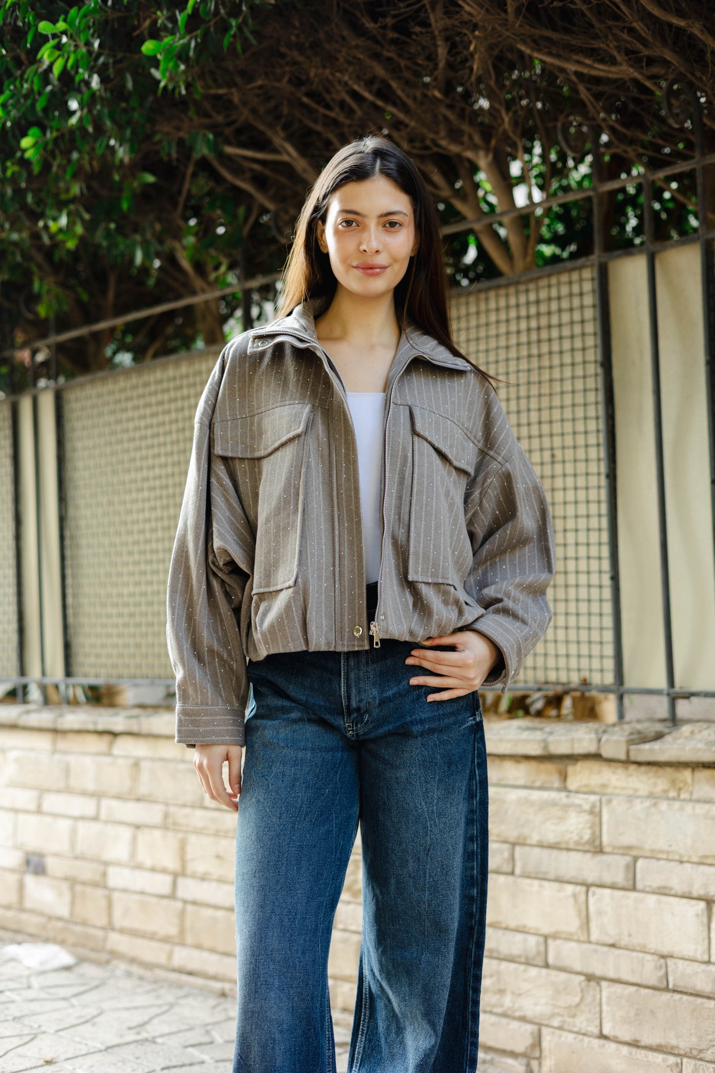 Star Daze Jacket in Cafe