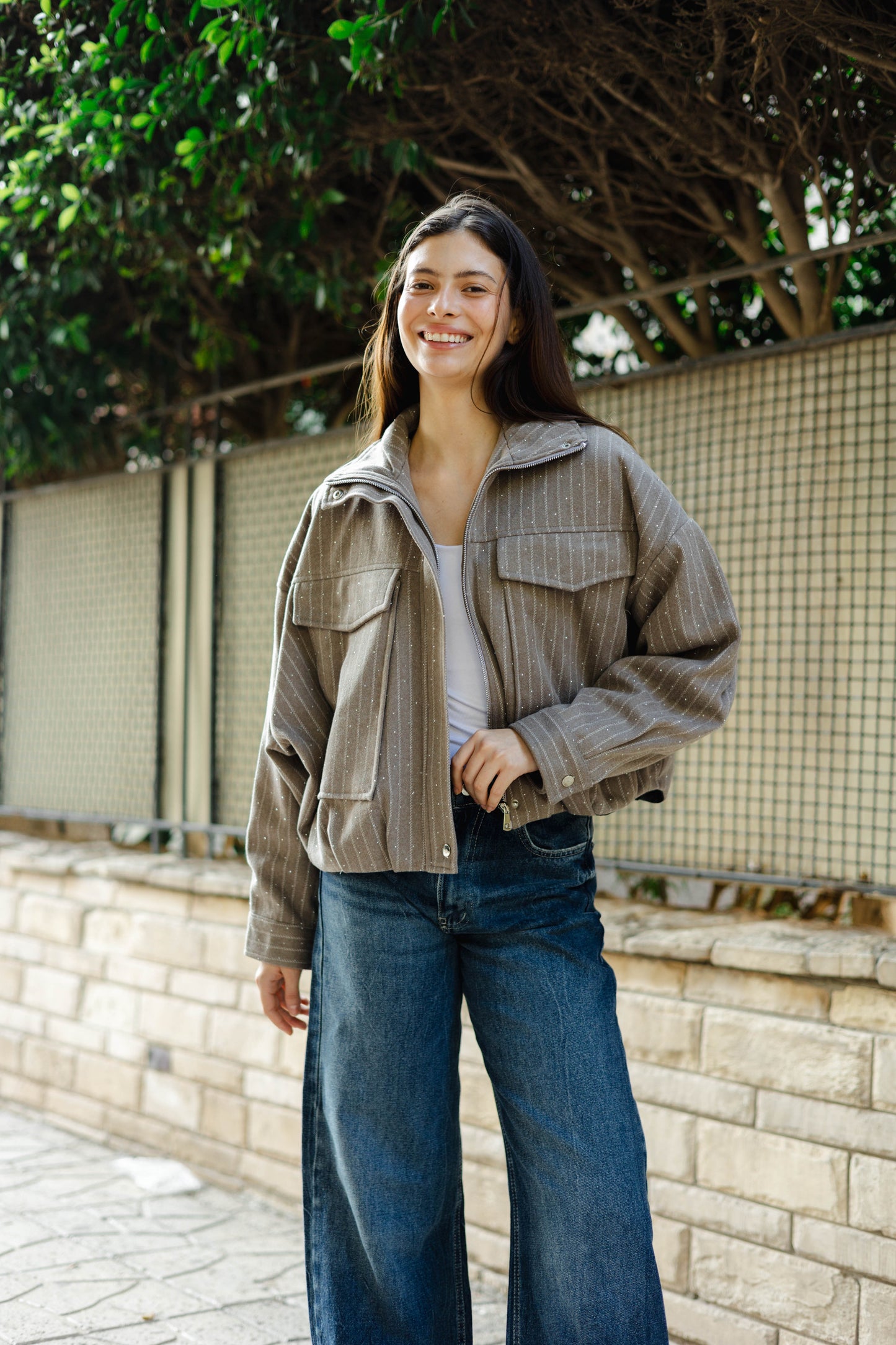 Star Daze Jacket in Cafe