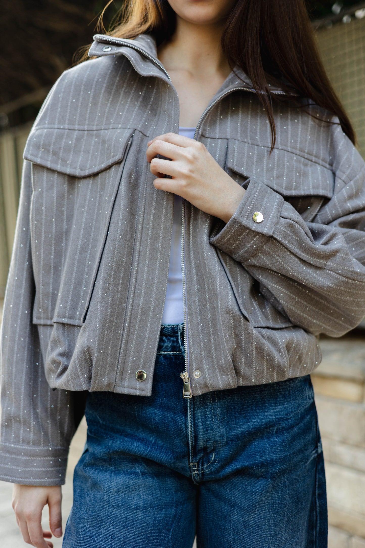 Star Daze Jacket in Cafe