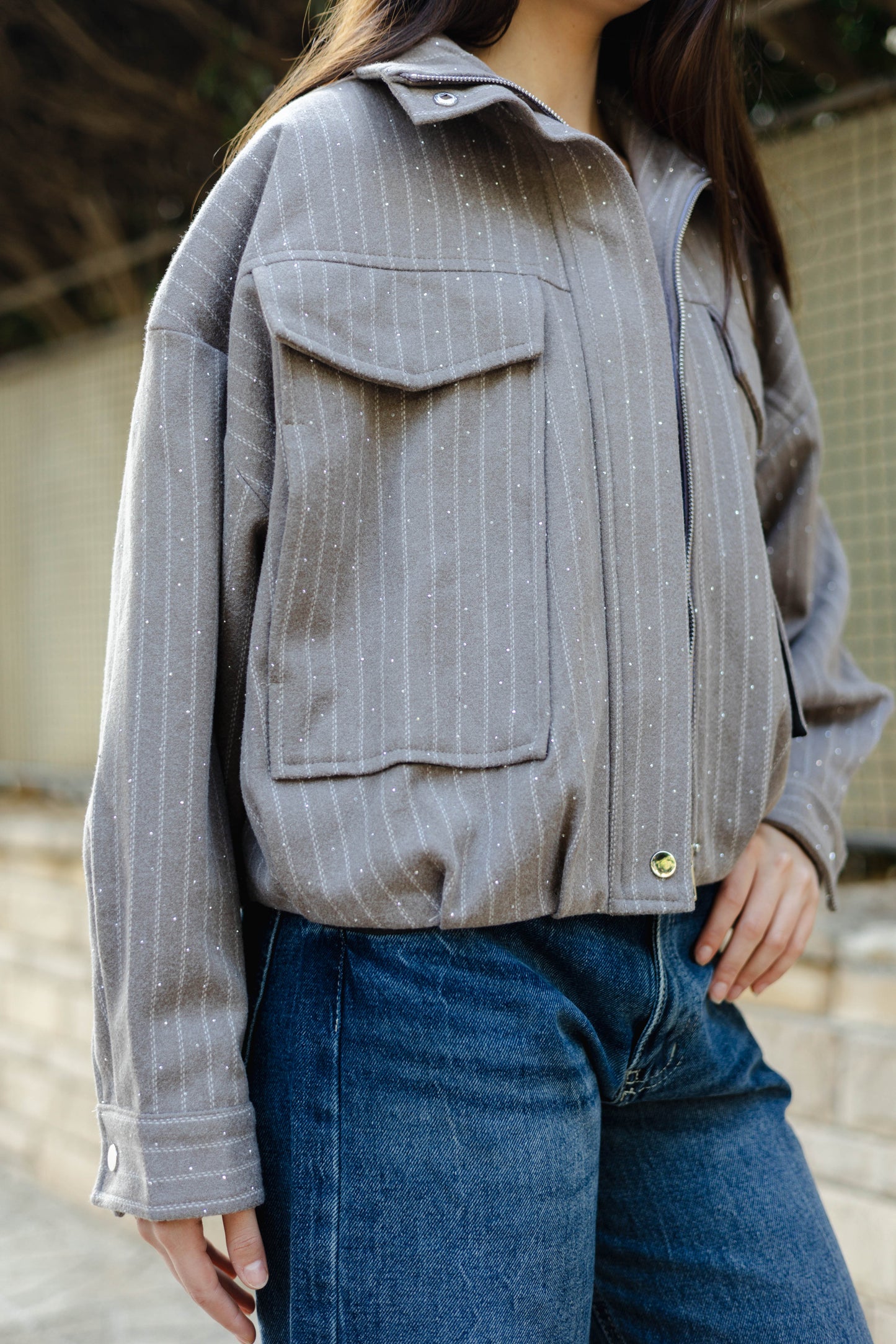 Star Daze Jacket in Cafe