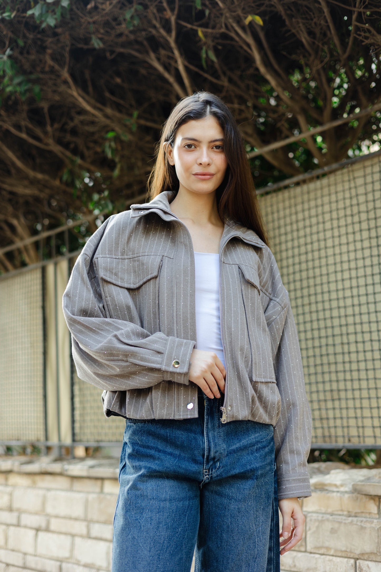 Star Daze Jacket in Cafe