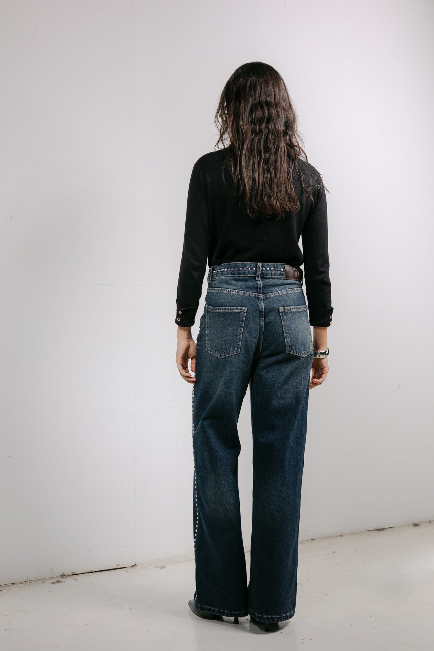 Silver Lining Denim Pants in Blue