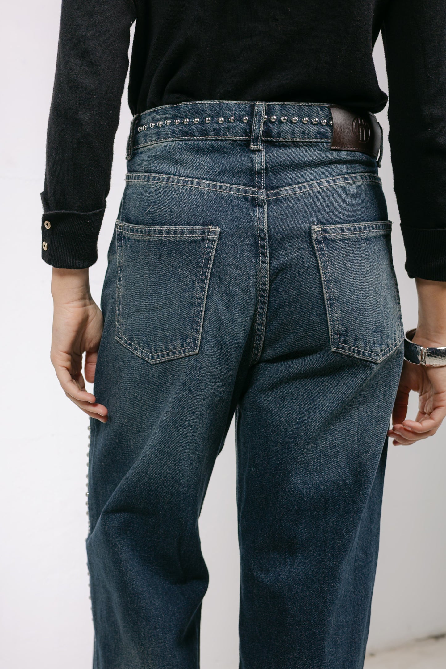 Silver Lining Denim Pants in Blue