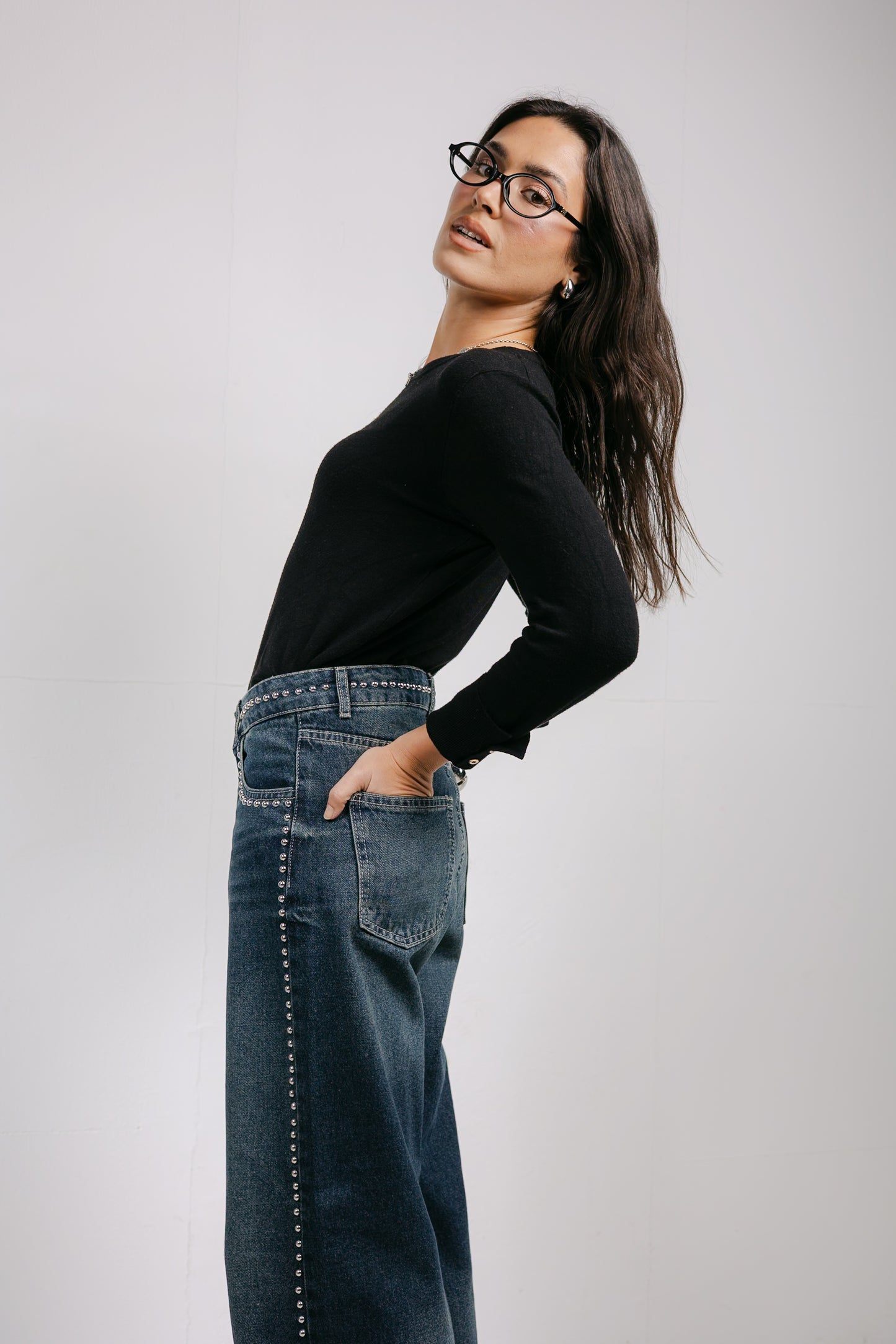 Silver Lining Denim Pants in Blue