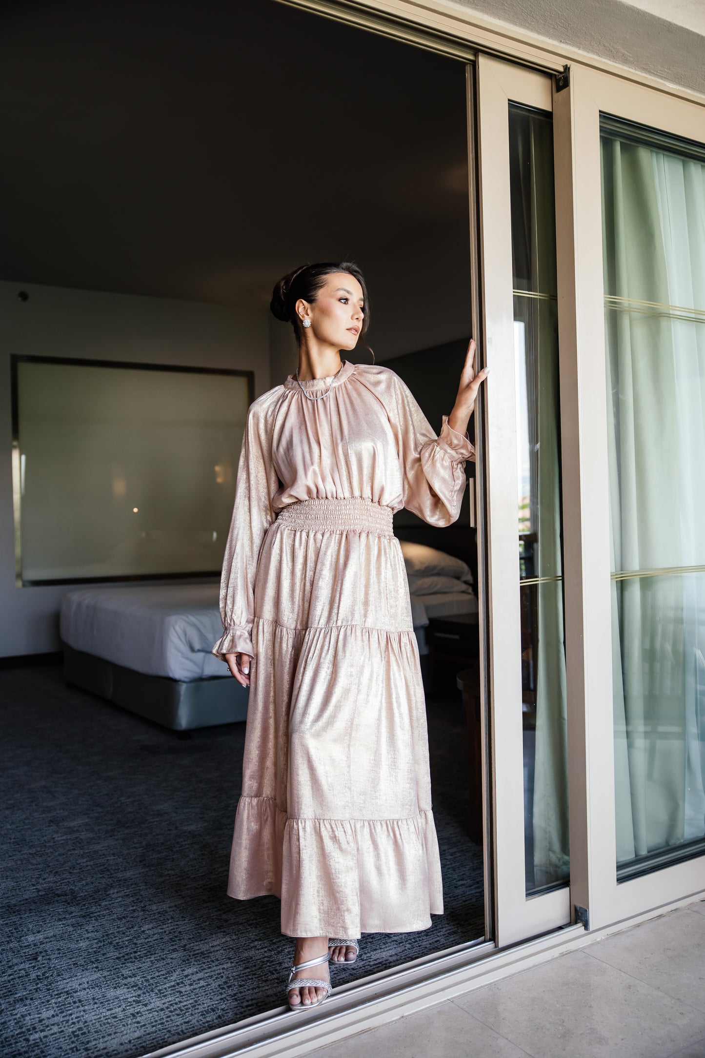 CHARM Dress in rose