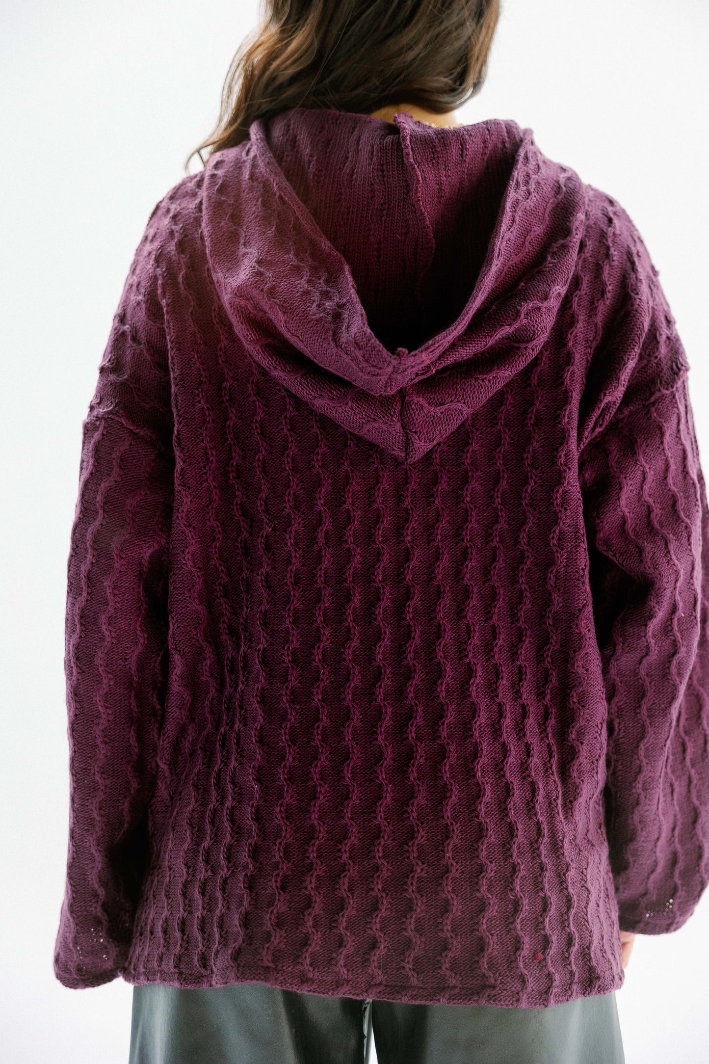 Sweet Nothing hoodie in Burgundy